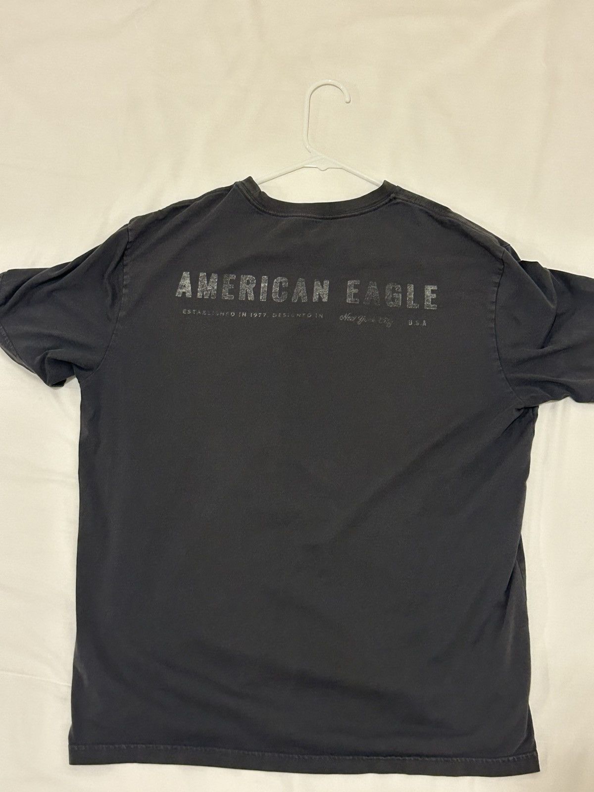 American Eagle Outfitters Black T-Shirt Size US M / EU 48-50 / 2 - 5 Thumbnail