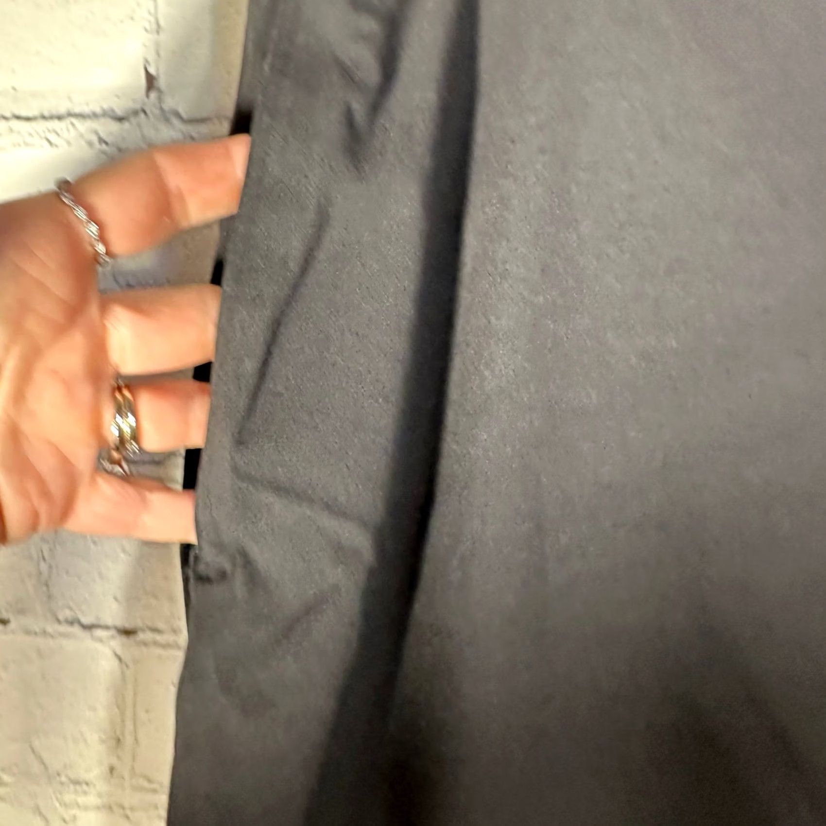 Lululemon Lululemon Pants Mens 34 Black Stretch Trousers Belted Adjustable Waist Breathable Pockets Chino Straight Regular Size US 36 / EU 52 - 3 Thumbnail