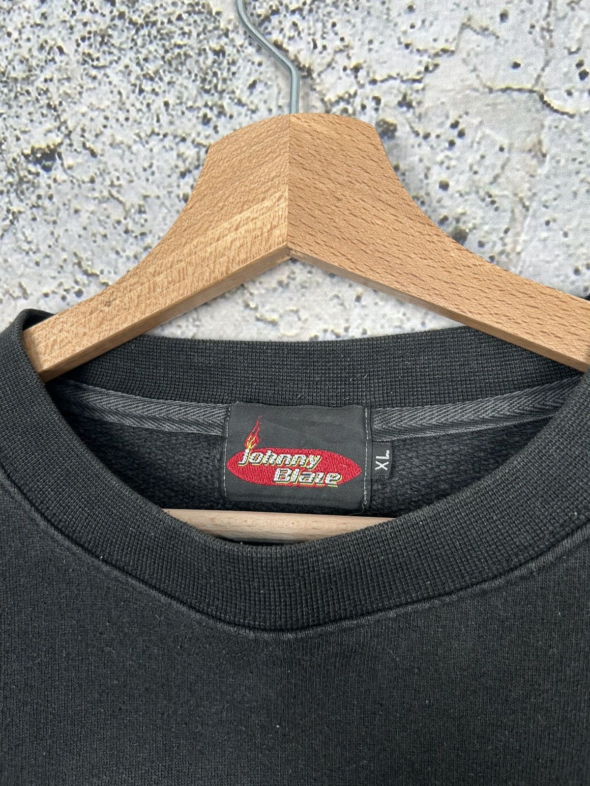 Vintage Johnny Blaze Rap Baggy Crewneck Streetwear Skate Archive 90s Size US XL / EU 56 / 4 - 4 Thumbnail