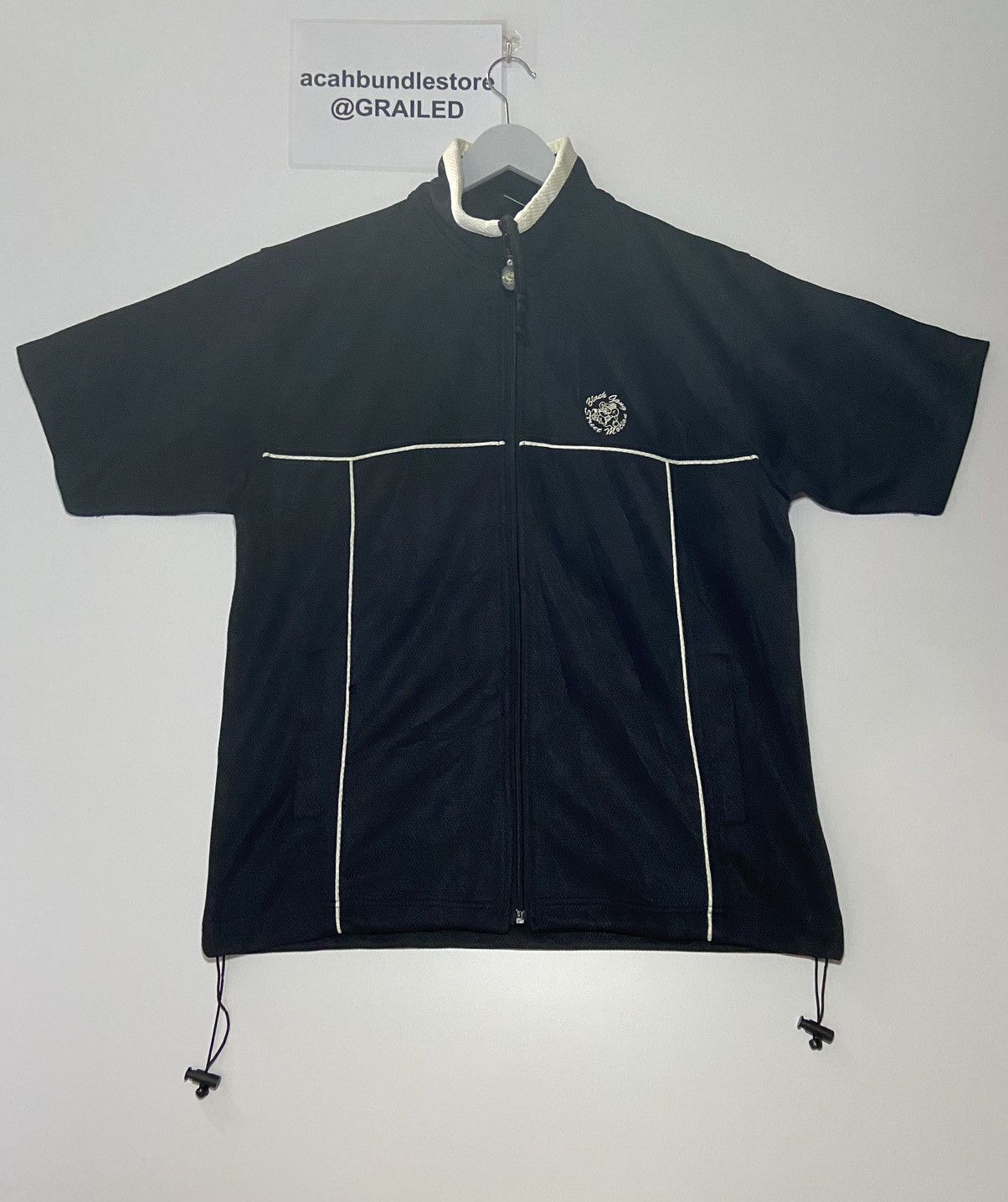 Japanese Brand BLACK GANG MAGIXSON HIP HOP ZIPPER JERSEY Size US M / EU 48-50 / 2 - 2 Thumbnail