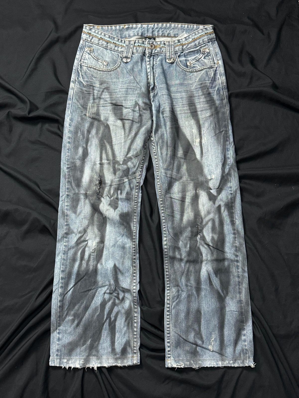 パンツ archive D&G dolce&gabbana Painted Denim archive D&G dolce&gabbana Painted Denim