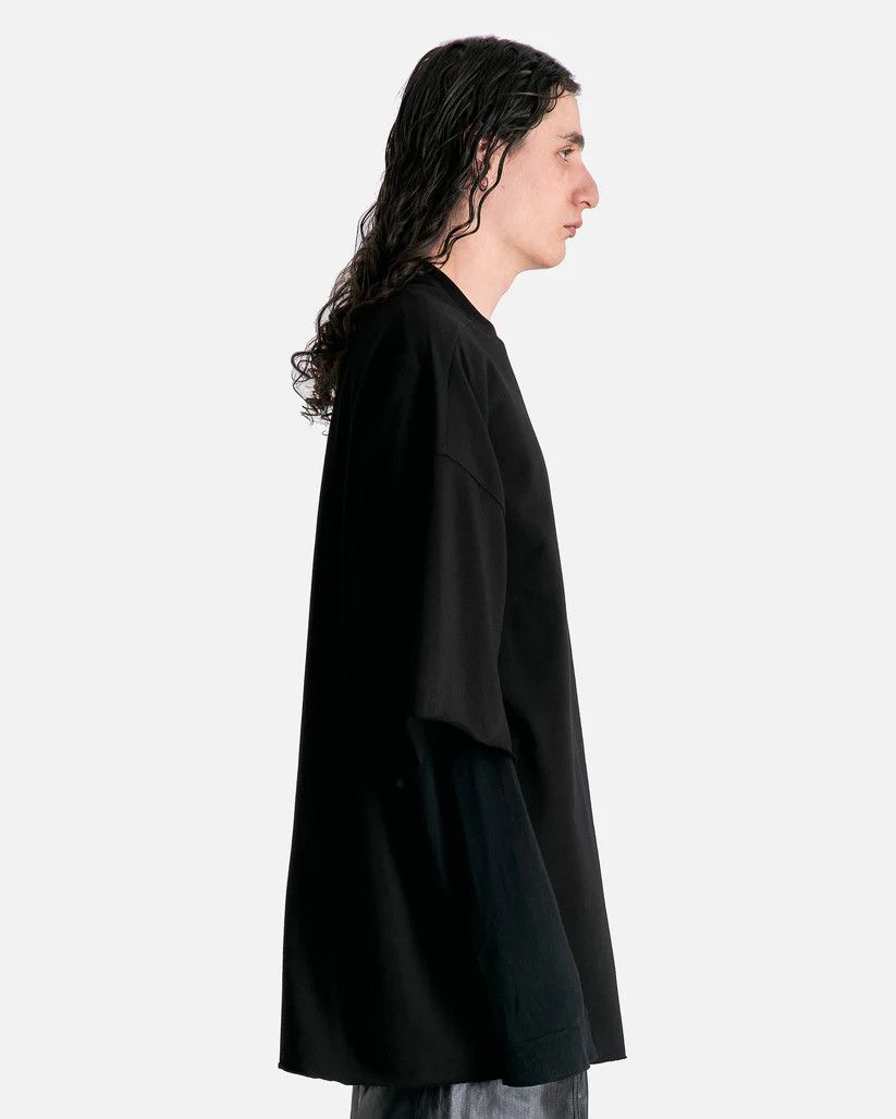 Rick Owens o1s1v1r1oon0825 Size: OS/Tommy T-Shirt in Black Size US S / EU 44-46 / 1 - 2 Thumbnail
