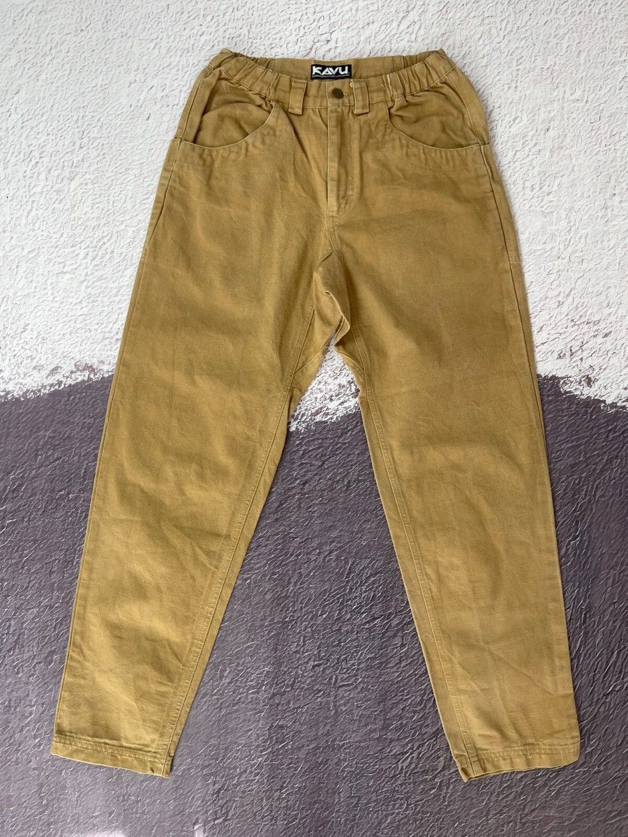 KAVU KAVU made in USA twill beige casual pants outdoor tactical Size US 30 / EU 46 - 3 Thumbnail