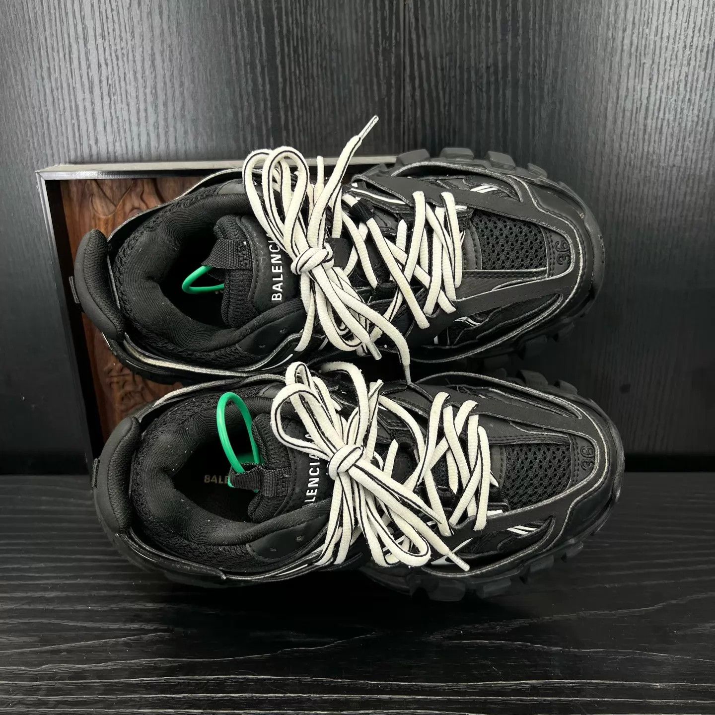 Balenciaga Balenciaga Track Black & White Women's 36 Size US 5.5 / IT 35.5 - 8 Thumbnail