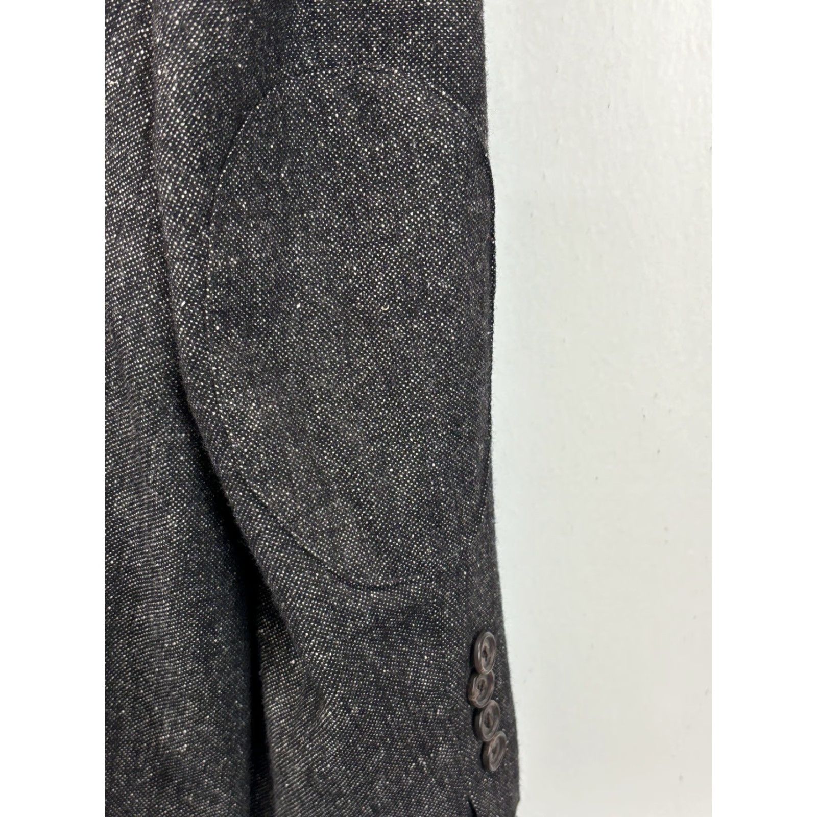 Ralph Lauren RALPH LAUREN Blazer Sport Coat Men’s 50R Black Wool Silk Blend Notch 2-Button Size 50R - 6 Thumbnail