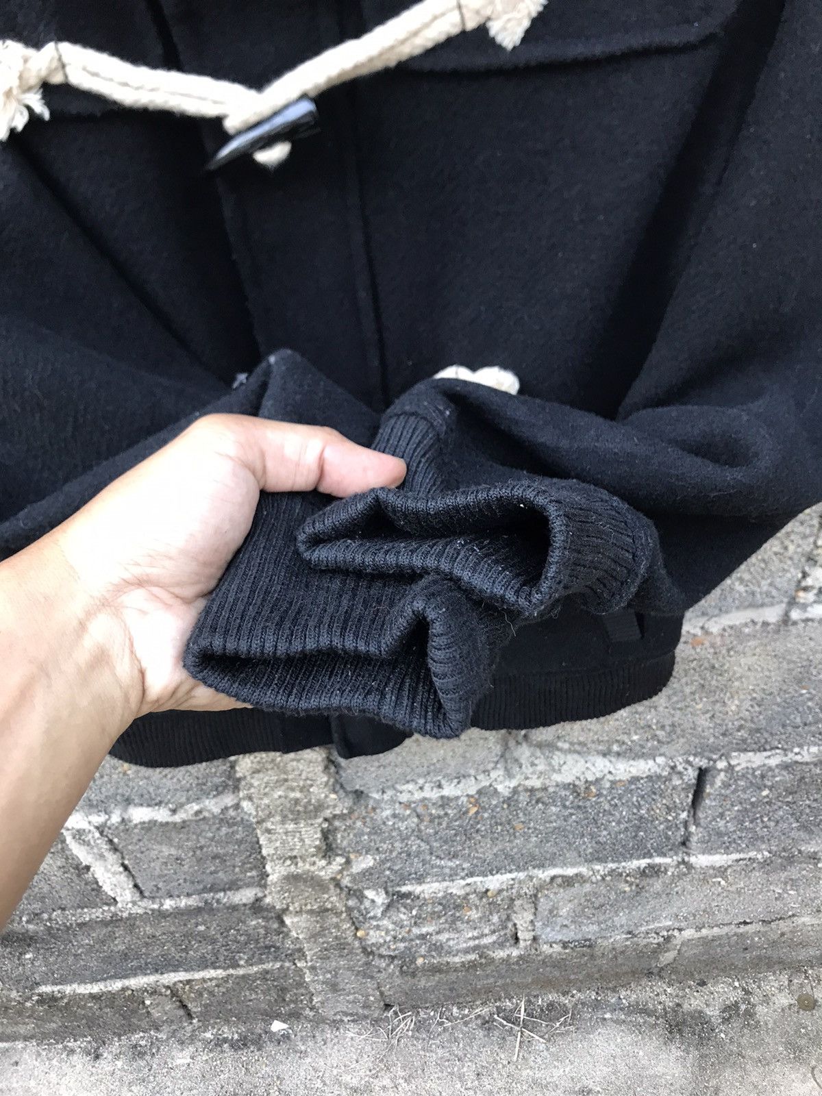 Japanese Brand 🔥V1BGYOR Hooded Wool Duffle Bomber Jacket Size US S / EU 44-46 / 1 - 7 Thumbnail