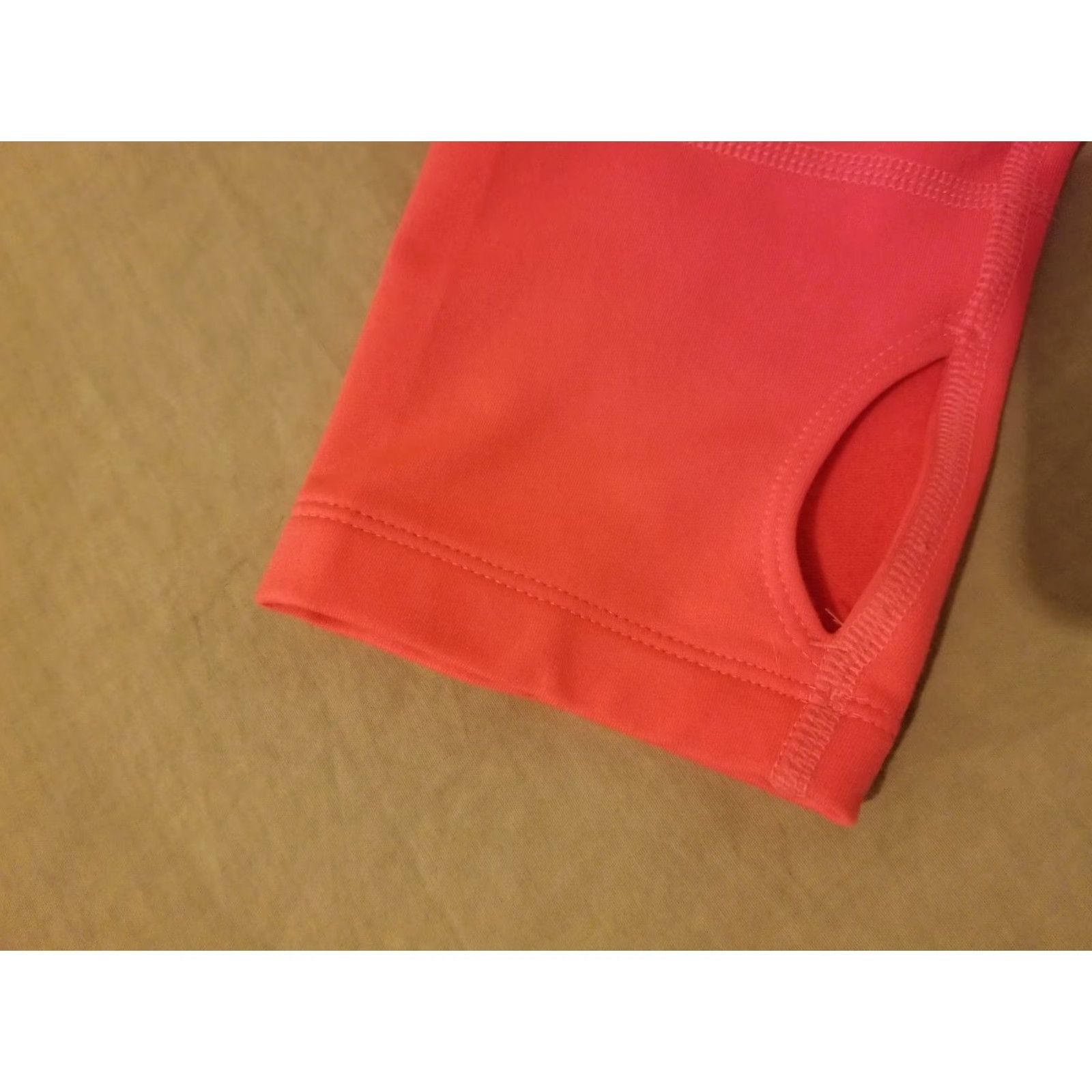 Adidas adidas Womens Half Zip Sweatshirt Orange Athletic Pullover Sweatshirt L Regular Zip Activewear Womens Adidas Athletics Athletic Shirt Size L / US 10 / IT 46 - 7 Thumbnail