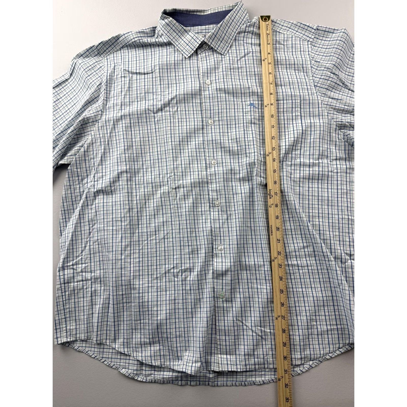 Tommy Bahama Tommy Bahama Shirt Mens 2XL White Check Long Sleeve Button Up Casual IslandZone Size US XXL / EU 58 / 5 - 5 Thumbnail