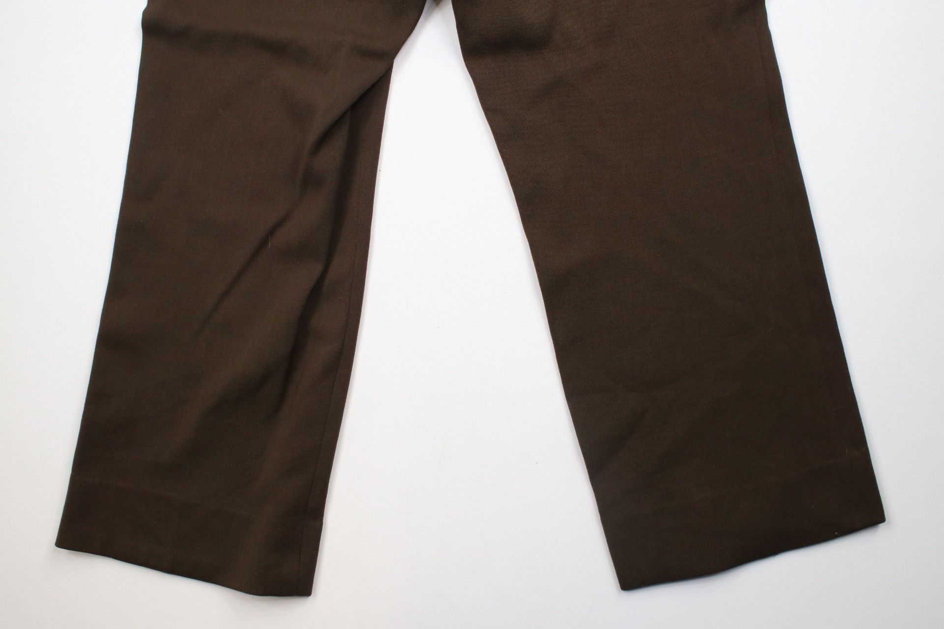 Vintage Vintage 50s Military Wool Blend Wide Leg Pants Trousers Size US 36 / EU 52 - 14 Thumbnail