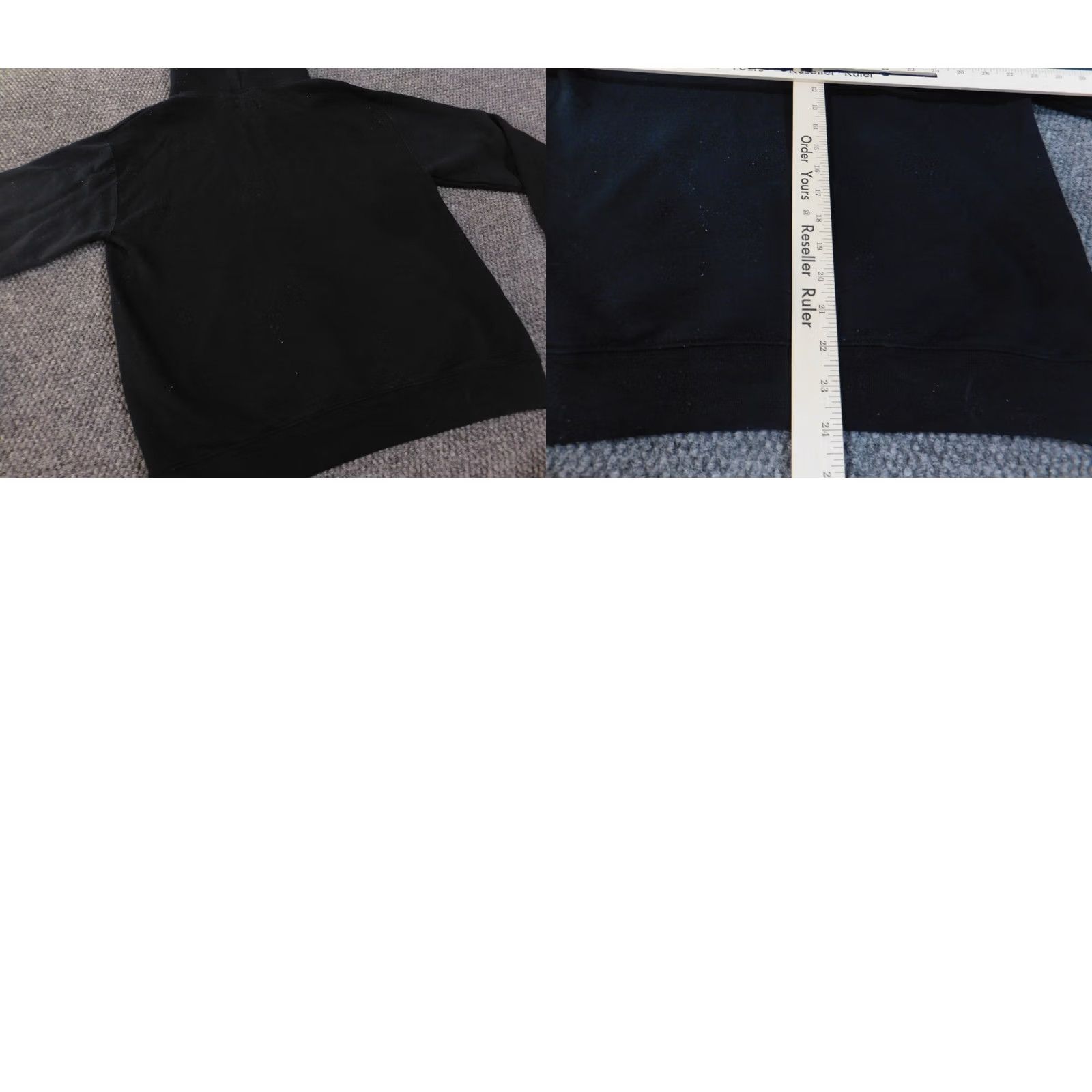 Vintage bowery supply co Hoodie Mens Small Black Zip Pullover Skeleton Peace Logo American Knit Cotton Regular pullover style Size US S / EU 44-46 / 1 - 9 Thumbnail