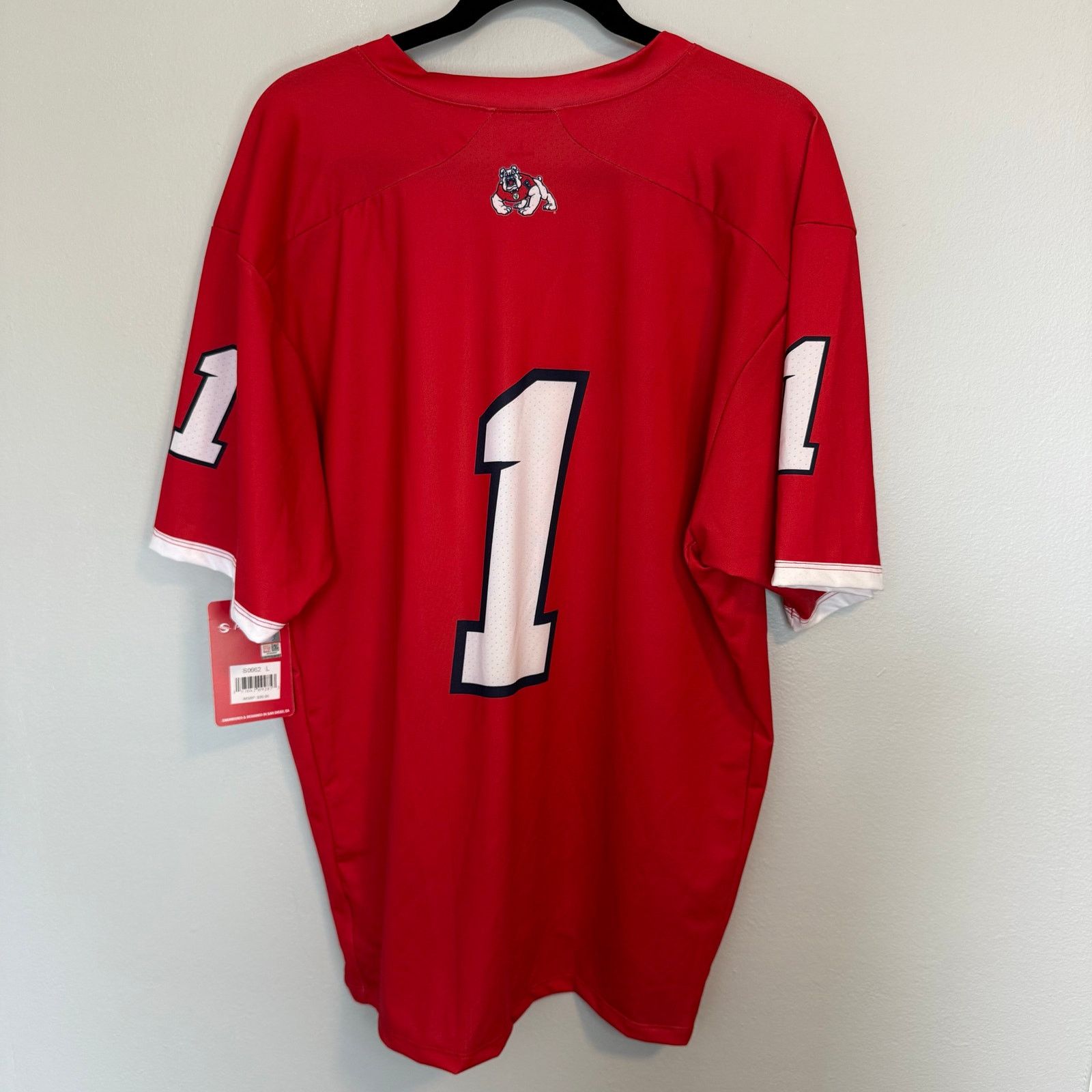 NCAA Fresno State Bulldogs NCAA Prosphere Jersey Men’s Size L NWT Size US L / EU 52-54 / 3 - 2 Thumbnail
