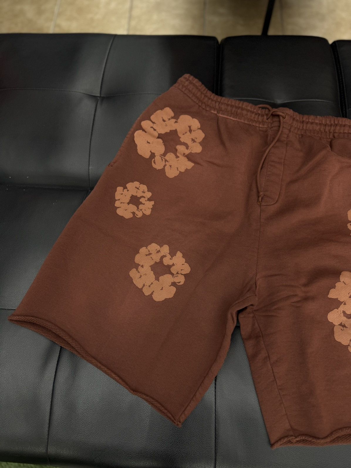DENIM TEARS Denim Tears Cotton Wreath 2025 Brown Shorts XXL (NEW) Size US 38 / EU 54 - 3 Thumbnail