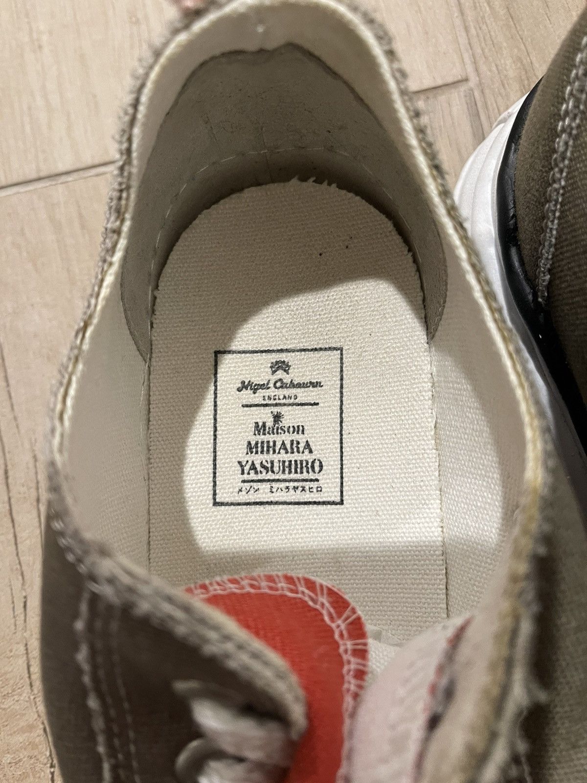 Maison MIHARA YASUHIRO × Nigel Cabourn FW19 Peterson OG Sole Canvas Low-Top Sneaker Size US 11 / EU 44 - 10 Thumbnail