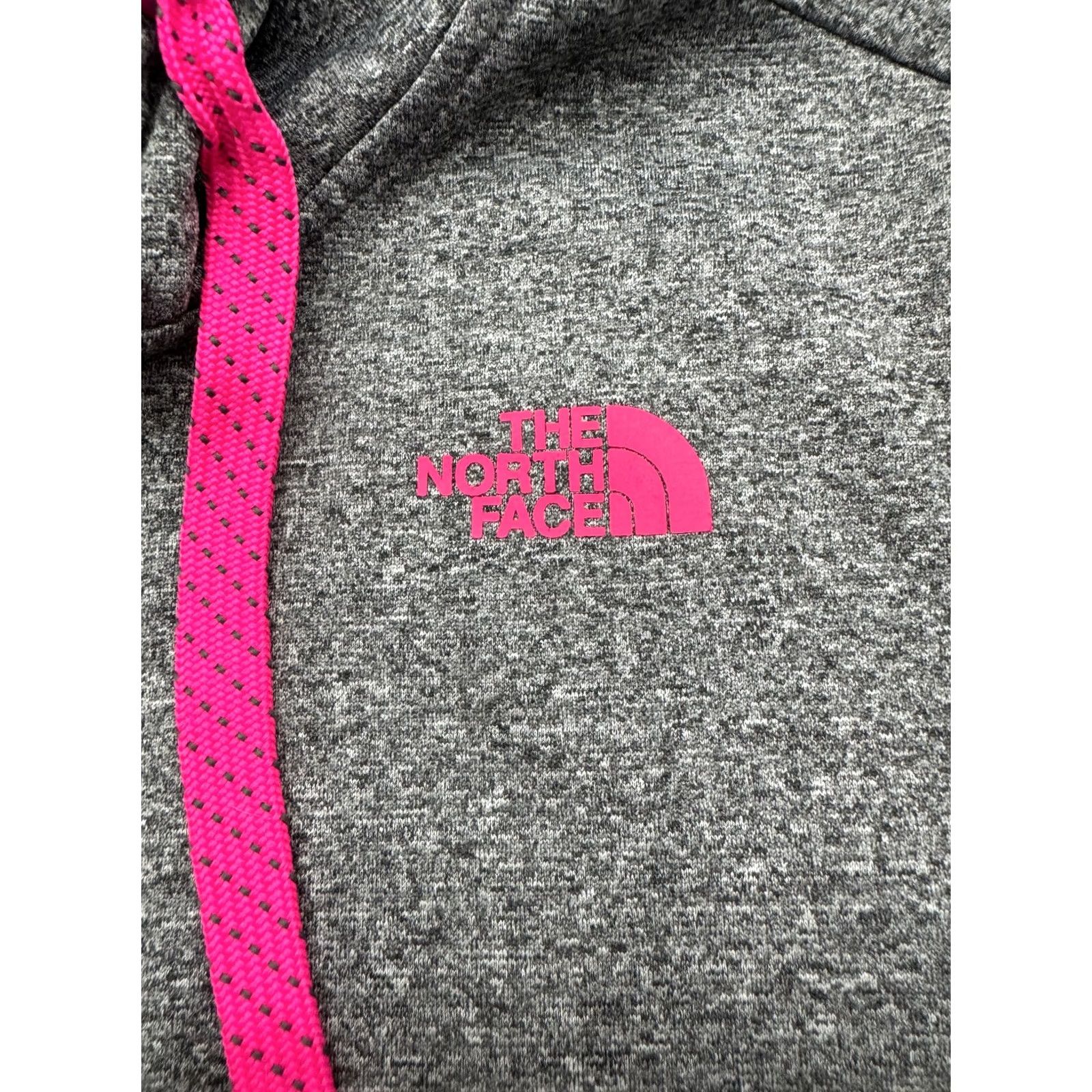 The North Face The North Face Hoodie Logo Womens Size M Gray Pink Logo 2278 Size M / US 6-8 / IT 42-44 - 3 Thumbnail