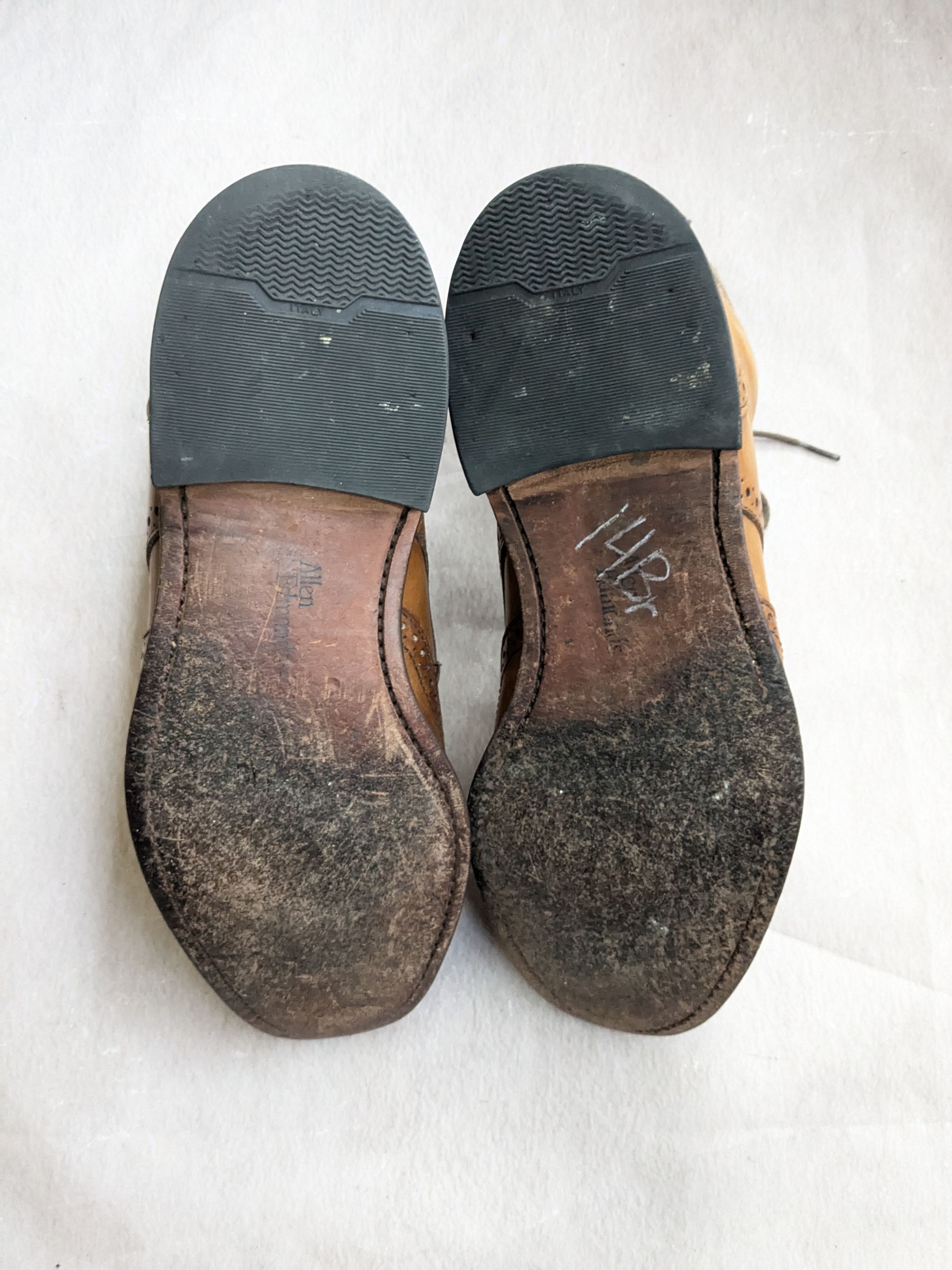 Allen Edmonds Allen Edmonds Dalton Boots Brown Wingtip Brogues 10 Wide Size US 10 / EU 43 - 13 Thumbnail