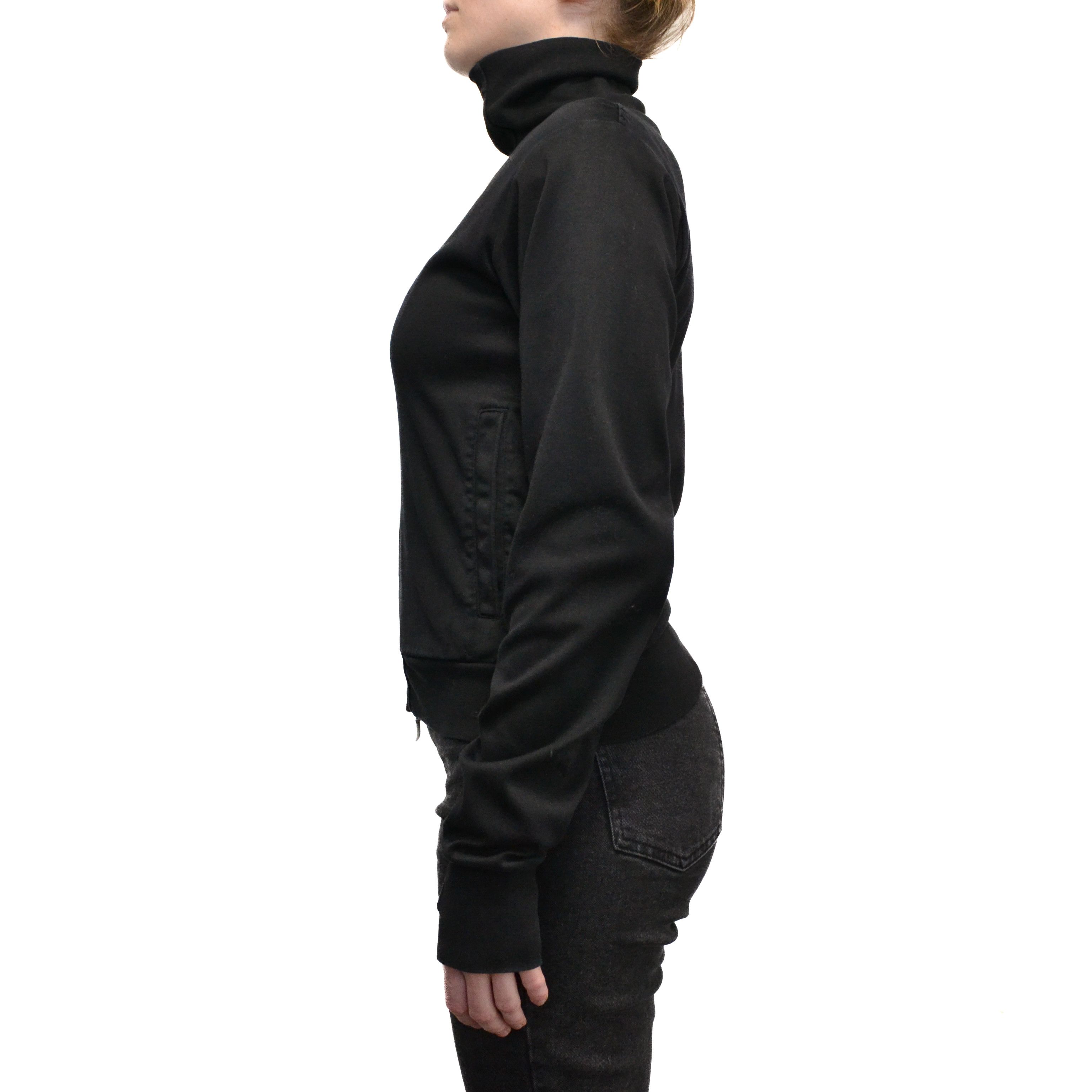 Maharishi Maharishi Women’s Black Asymmetrical Zip Sweater Size 8 Size M / US 6-8 / IT 42-44 - 3 Thumbnail