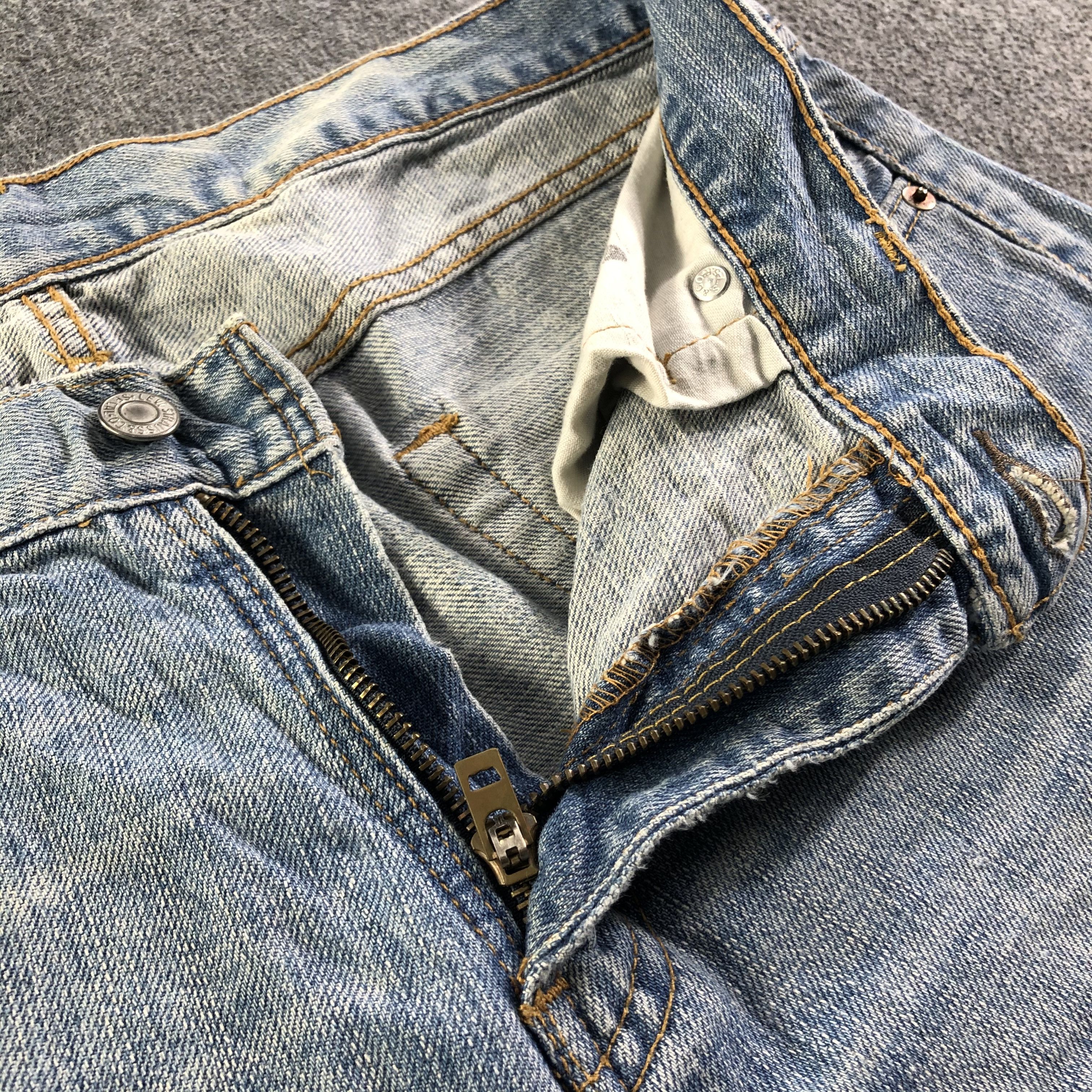 Levi's Vintage Light Wash Levis 527 Jeans-J4139 Size US 34 / EU 50 - 9 Thumbnail