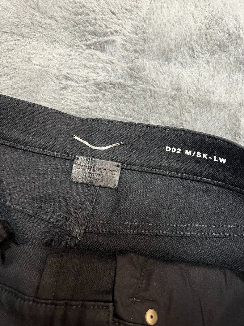 Saint Laurent Paris Saint laurent paris 18 Spring/Summer Black Foundation Jeans Size US 32 / EU 48 - 3 Thumbnail