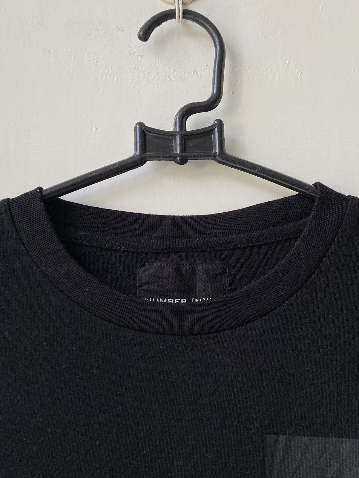 Number (N)ine NUMBER NINE Black T-Shirt Size US S / EU 44-46 / 1 - 13 Thumbnail