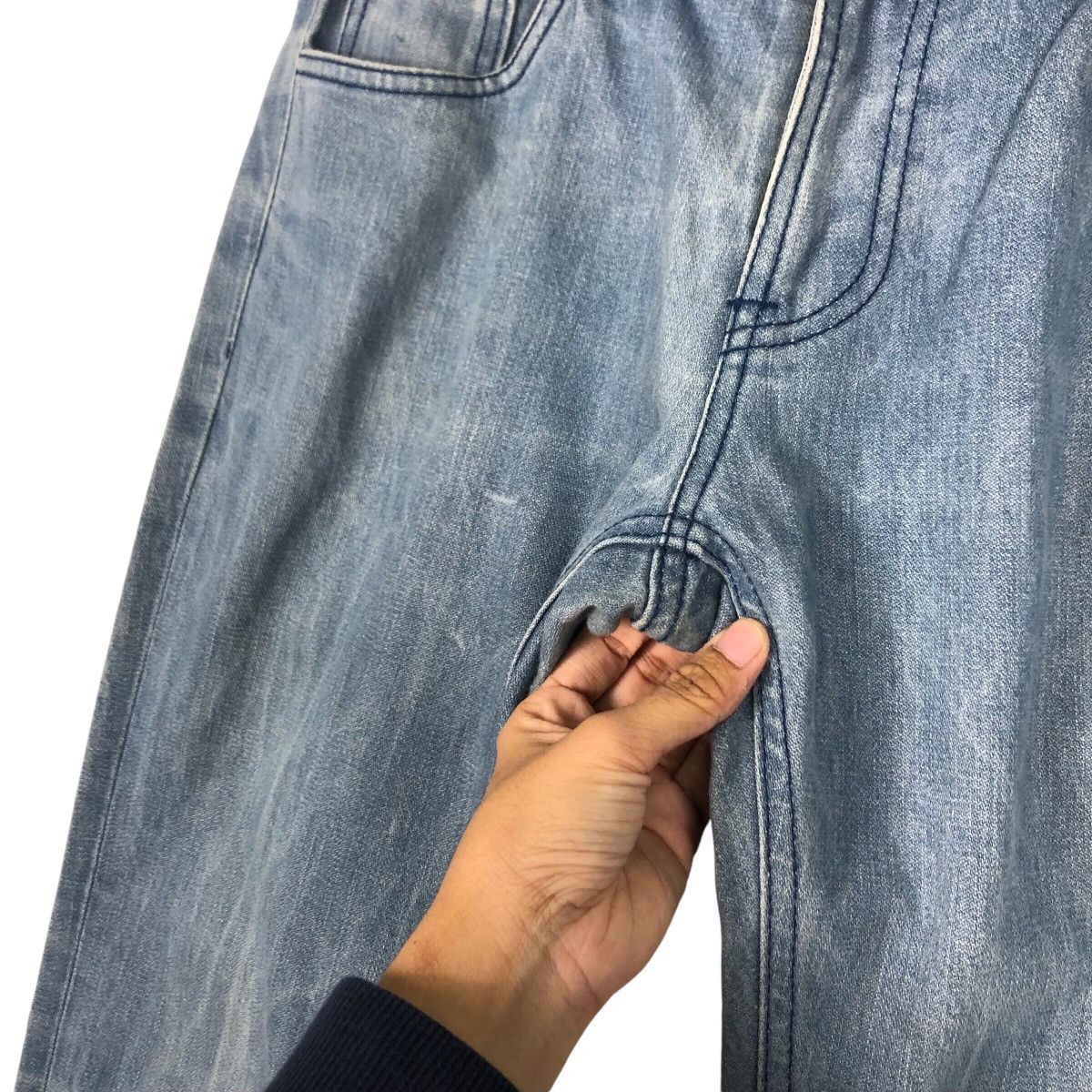 Nudie Jeans Nudie light Blue Jean Rare Famous Brand Size US 34 / EU 50 - 14 Thumbnail