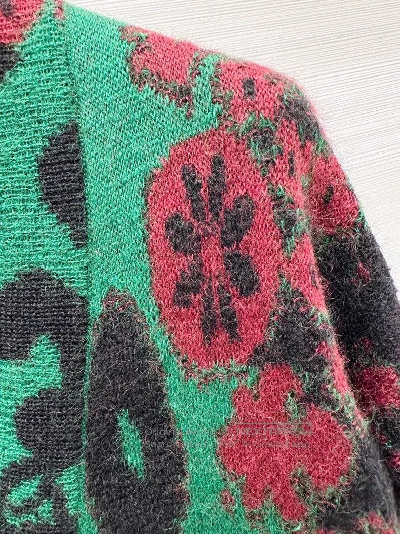 Chanel Chanel 23A Handicraft Workshop Red and Green Colour-blocke Size XXS / US 00 / IT 34 - 3 Thumbnail