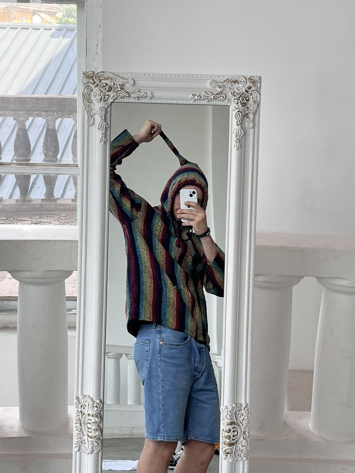 Japanese Brand × Vintage Hype Y2K Wizard Knitted Zip Hoodie Vintage Elf Wizard Nepal Size US XXL / EU 58 / 5 - 2 Thumbnail