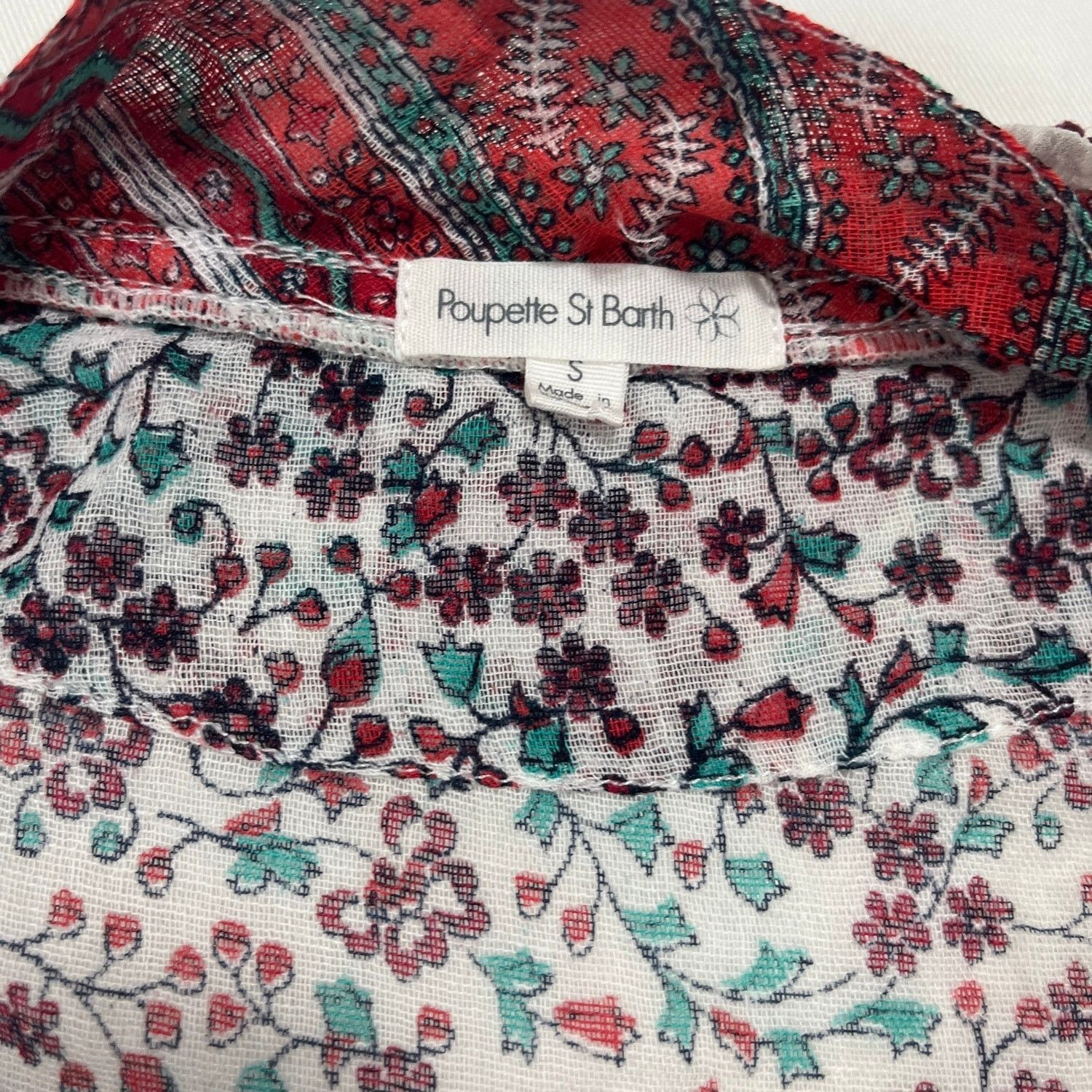 Poupette St Barth Poupette St Barth Printed Mini Dress - Size Small Size S / US 4 / IT 40 - 3 Thumbnail