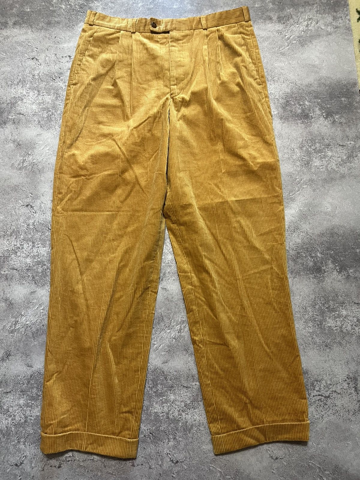 Vintage Steppin' Out Heavy Corduroy Trousers 54 (Fits W35) Size US 35 - 1 Thumbnail