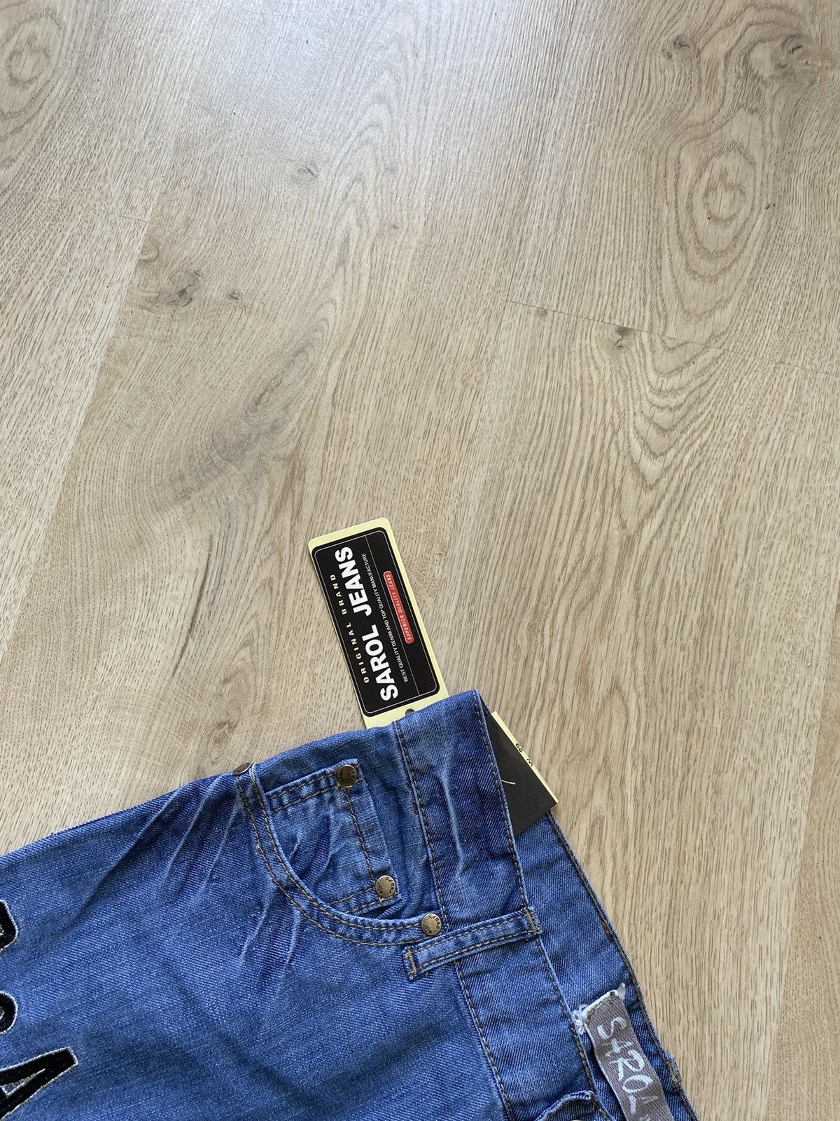 Hysteric Glamour × If Six Was Nine × Vintage Vintage Diesel Style Jeans Big Logo Japanese Scorpion Y2K Size US 30 / EU 46 - 10 Thumbnail