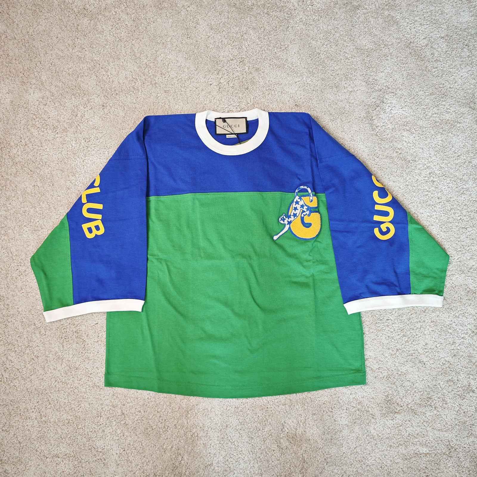 Gucci Gucci Club Graphic Long Sleeve T-Shirt Size XXS Size XXS / US 00 / IT 34 - 1 Thumbnail