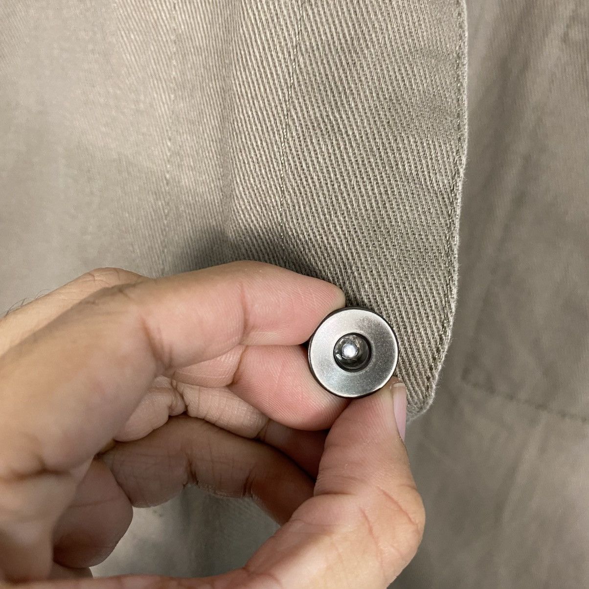 Japanese Brand 📌Vintage Khakis Chore Jacket Urban Research Issey Miyake Size US M / EU 48-50 / 2 - 18 Thumbnail