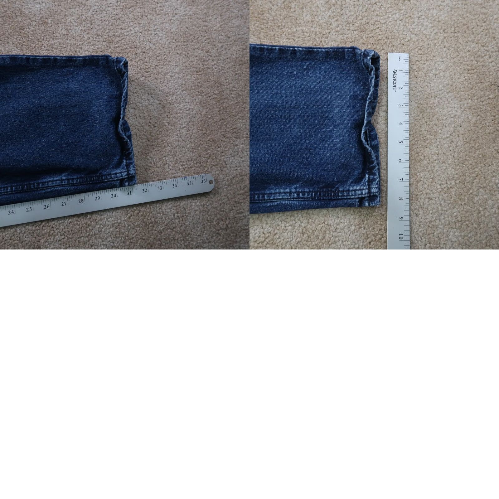 Levi's VINTAGE Levi's 550 Jeans Men 38x32 Relaxed Straight Blue Denim 5-Pocket Zipper Button Logo Jeans Men Size US 38 / EU 54 - 9 Thumbnail