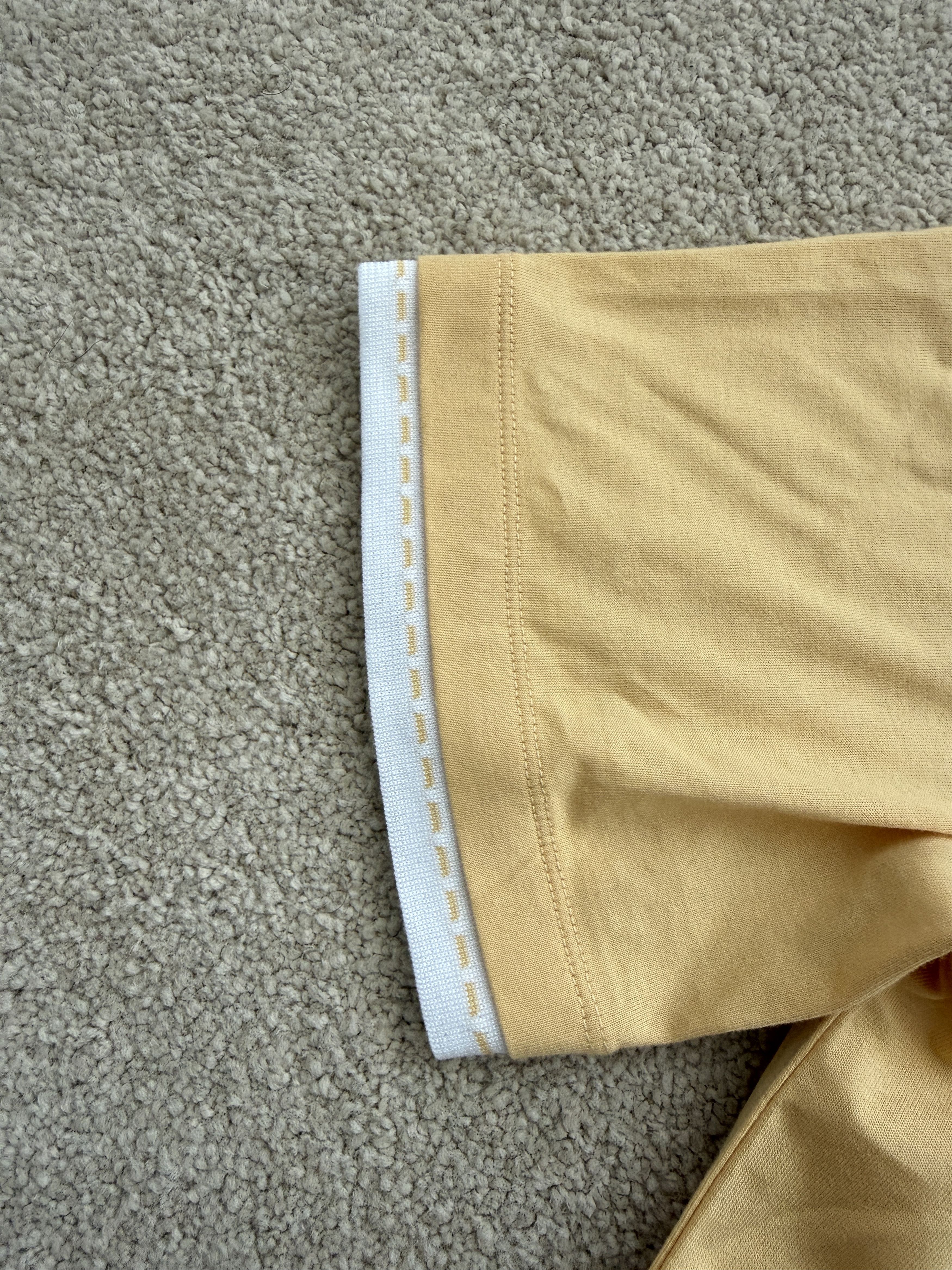 Hermes Brand New Hermes Mens XS Yellow Short Sleeve T-shirt Size US XS / EU 42 / 0 - 4 Thumbnail