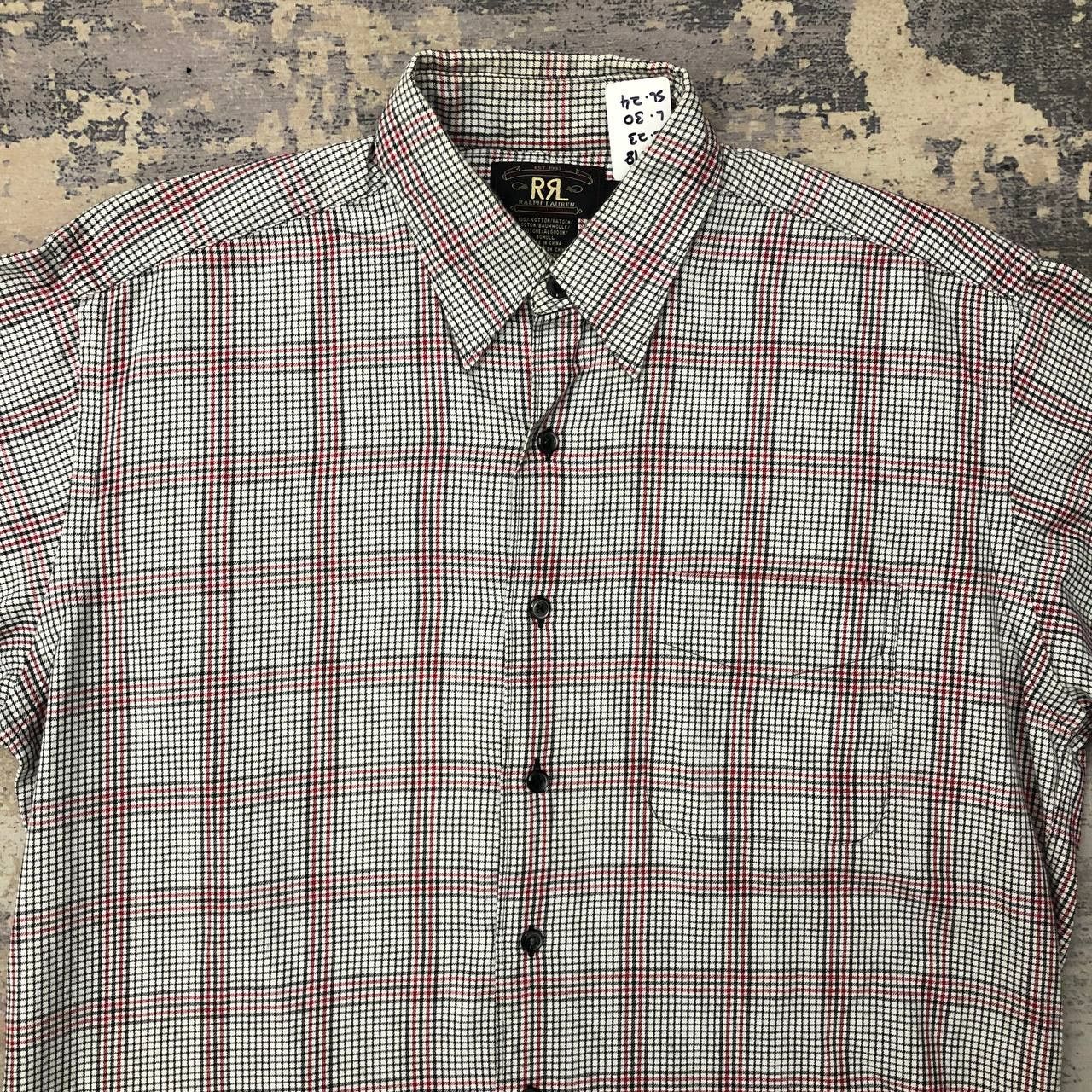 RRL Ralph Lauren × Ralph Lauren T278 RRL RALPH LAUREN FLANNEL SHIRTS Size US M / EU 48-50 / 2 - 1 Thumbnail