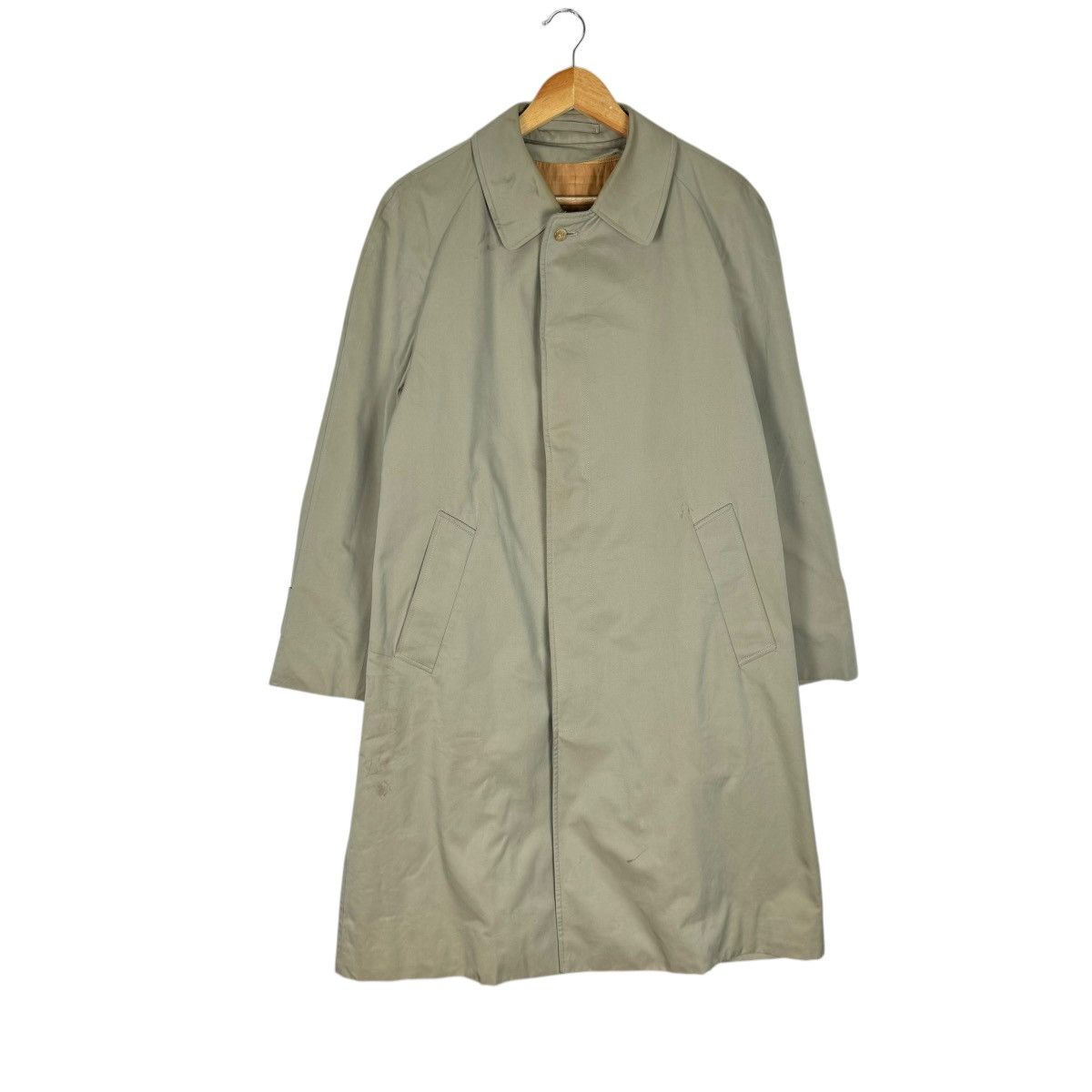 Aquascutum ⚡️AQUASCUTUM ENGLAND NOVA CHECKED OVERCOAT JACKET Size US L / EU 52-54 / 3 - 2 Thumbnail