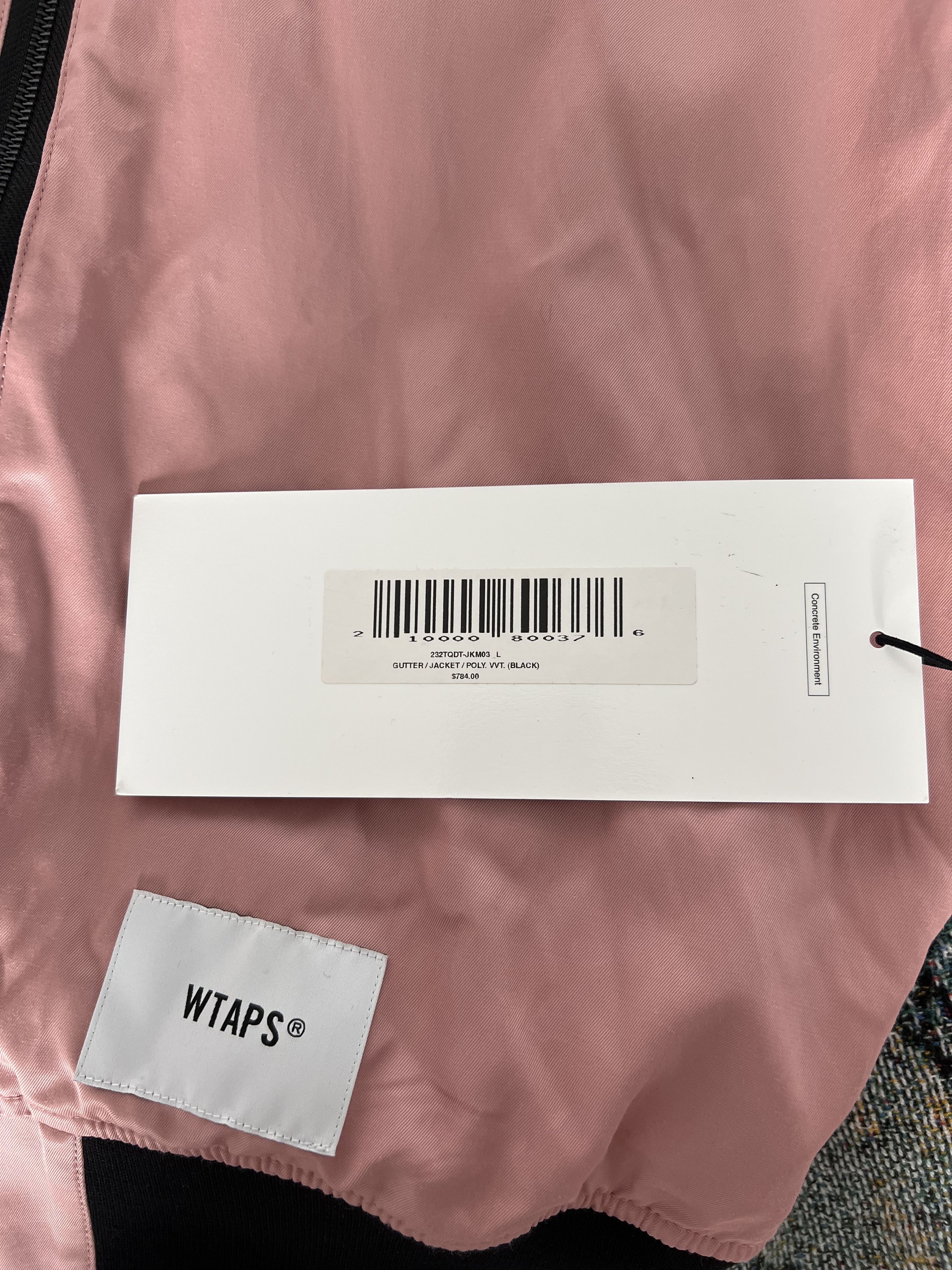 Wtaps WTAPS Reversible Velvet Gutter Jacket in Black Pink Size US L / EU 52-54 / 3 - 11 Thumbnail
