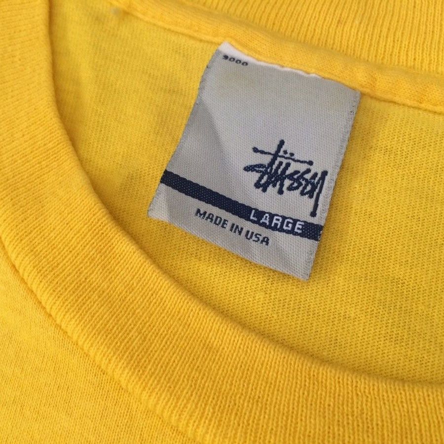 Stussy Vintage 90s Stüssy Glider Airplane Logo T-Shirt Size US L / EU 52-54 / 3 - 9 Thumbnail
