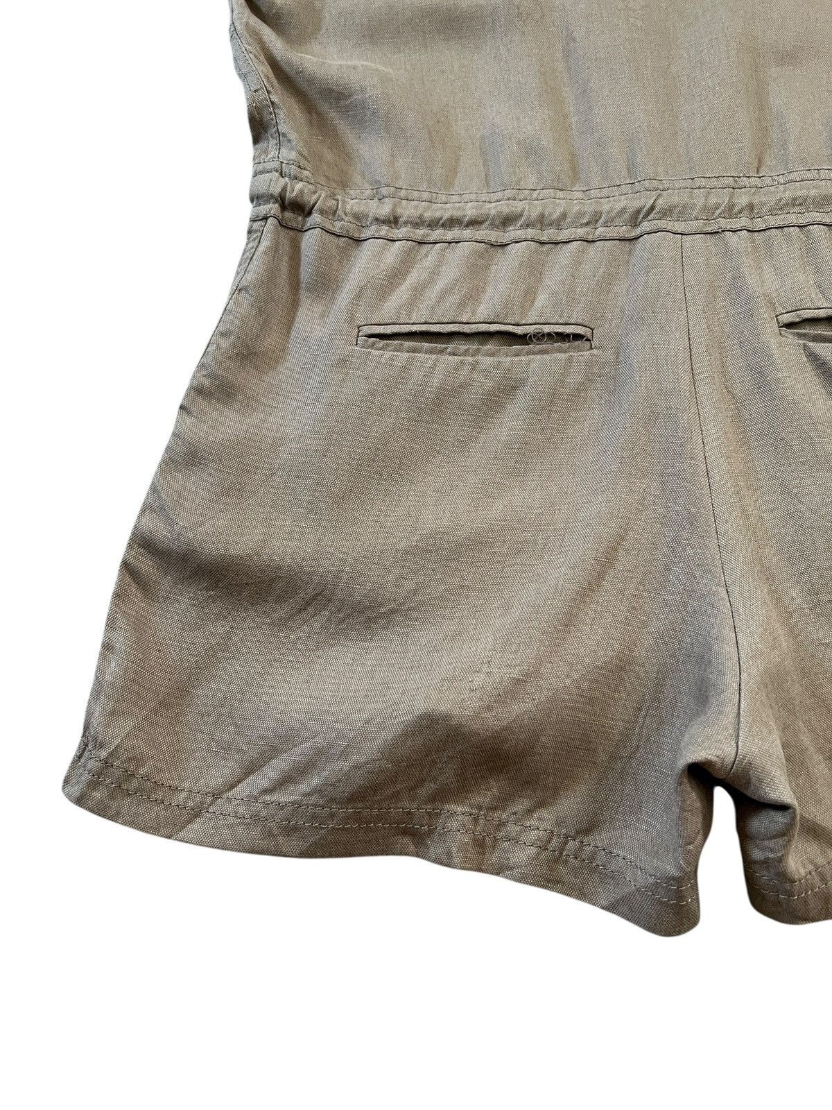 Alexander Wang Alexander Wang Linen Tensel Jumpsuit Romper Size XS / US 0-2 / IT 36-38 - 10 Thumbnail