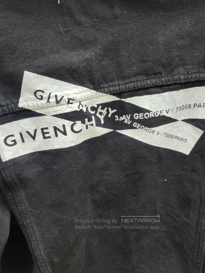 Givenchy Givenchy Men's black denim jacket, size M, made in Italy Size US M / EU 48-50 / 2 - 3 Thumbnail
