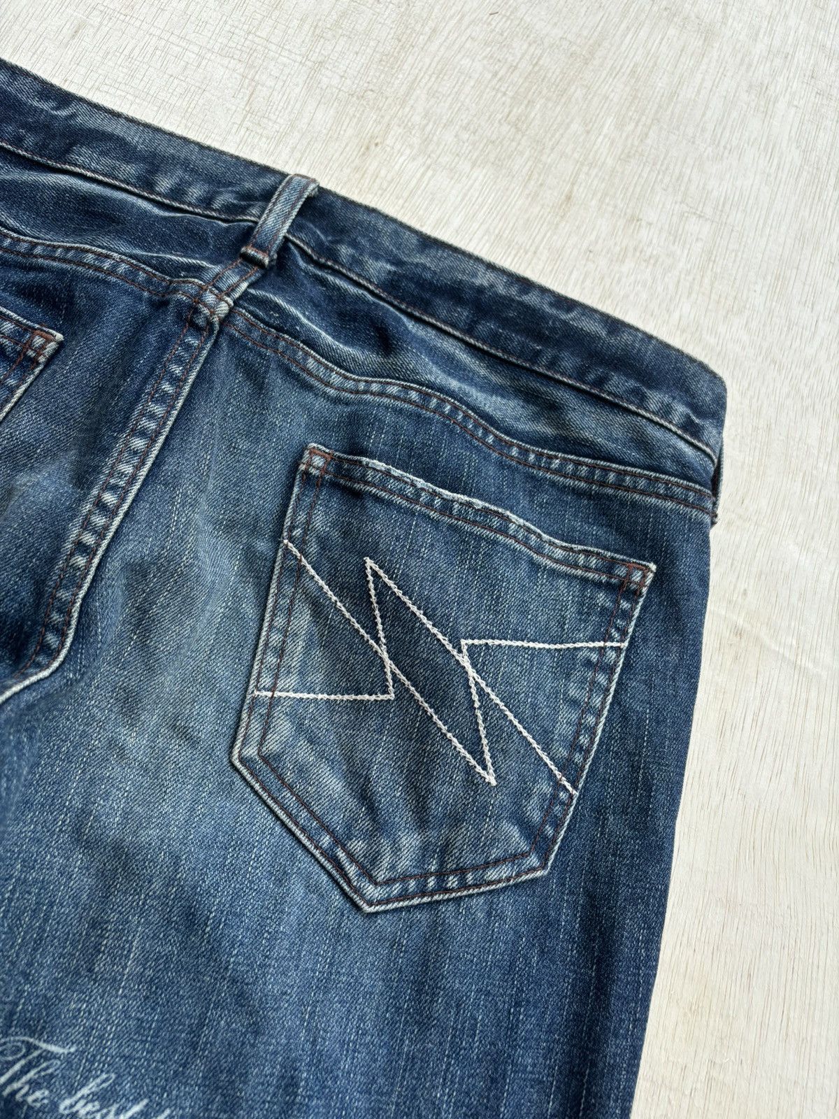 Hysteric Glamour × If Six Was Nine × Japanese Brand Vintage Distressed Denim Ifsixwasnine Lgb Style Jeans Size US 33 - 7 Thumbnail