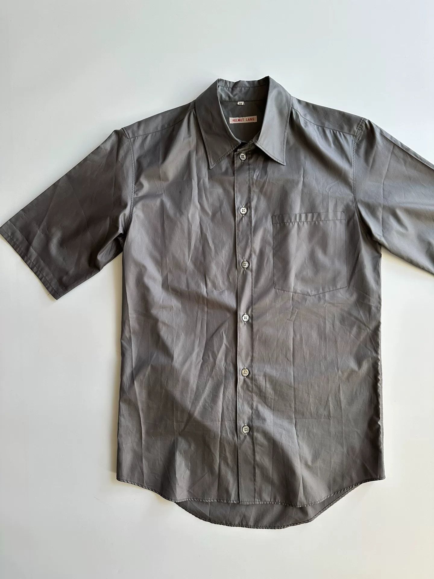 Helmut Lang Helmut Lang Red Label Short Sleeve Shirt Size US S / EU 44-46 / 1 - 1 Thumbnail