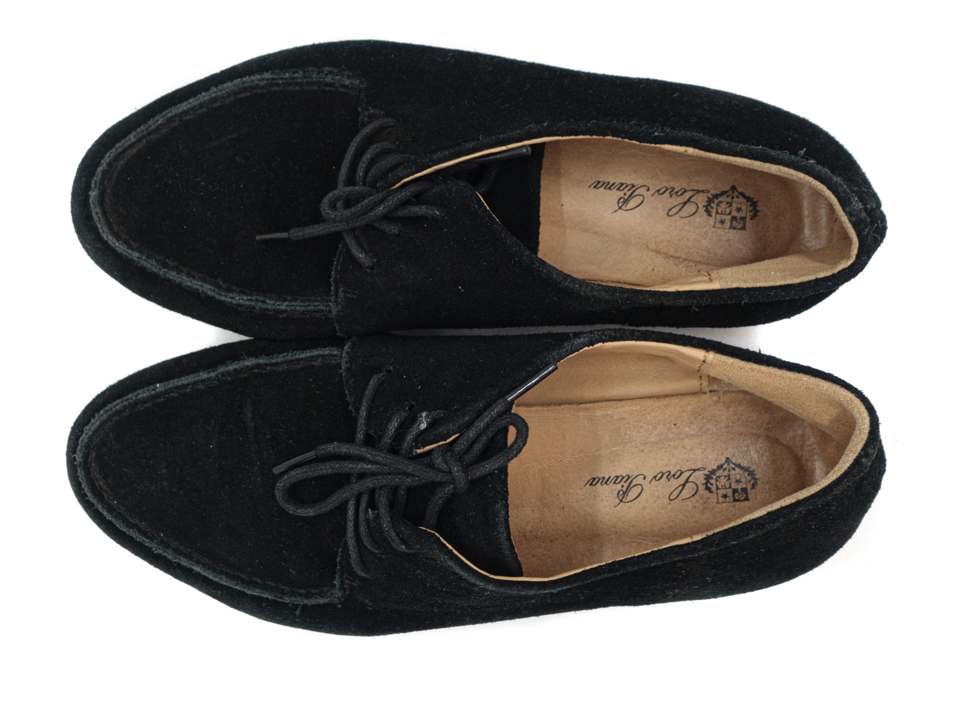 Loro Piana 00S Suede Loafers Vintage Size US 8 / IT 38 - 3 Thumbnail