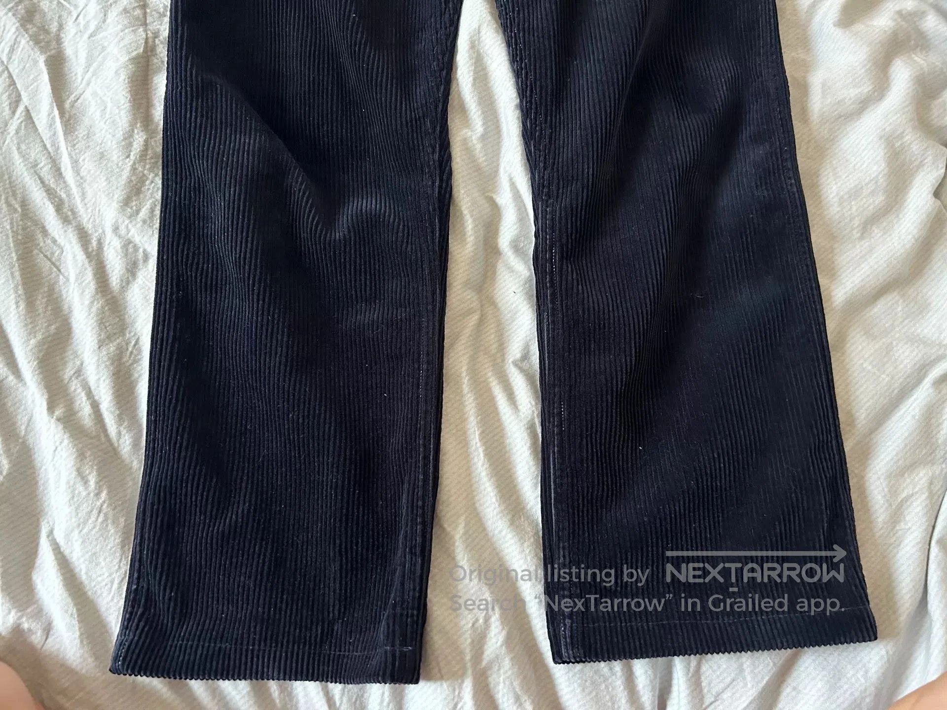 Freewheelers Blue Corduroy Mining Work Pants. Size US 38 / EU 54 - 4 Thumbnail