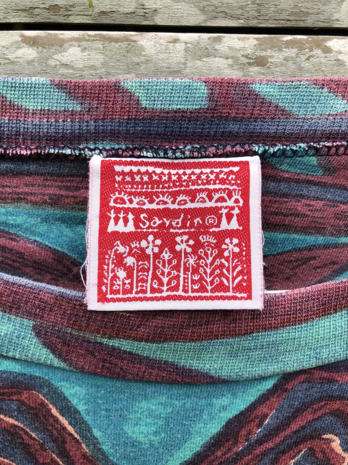 Vintage Savdir Japanese Art Traditional Ethnic History Style Loose Size US XXL / EU 58 / 5 - 9 Thumbnail