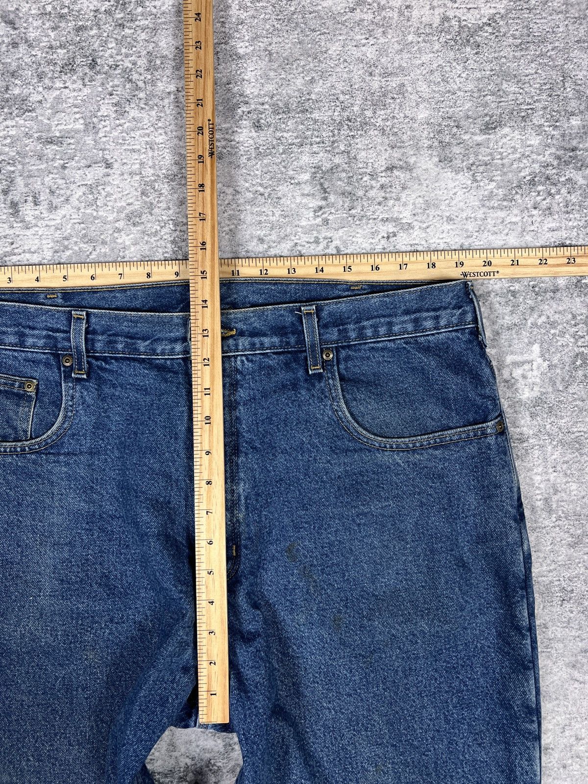 Carhartt × Vintage Vintage Carhartt Flannel Lined Relaxed Fit Denim Jeans 38x34 Size US 38 / EU 54 - 5 Thumbnail