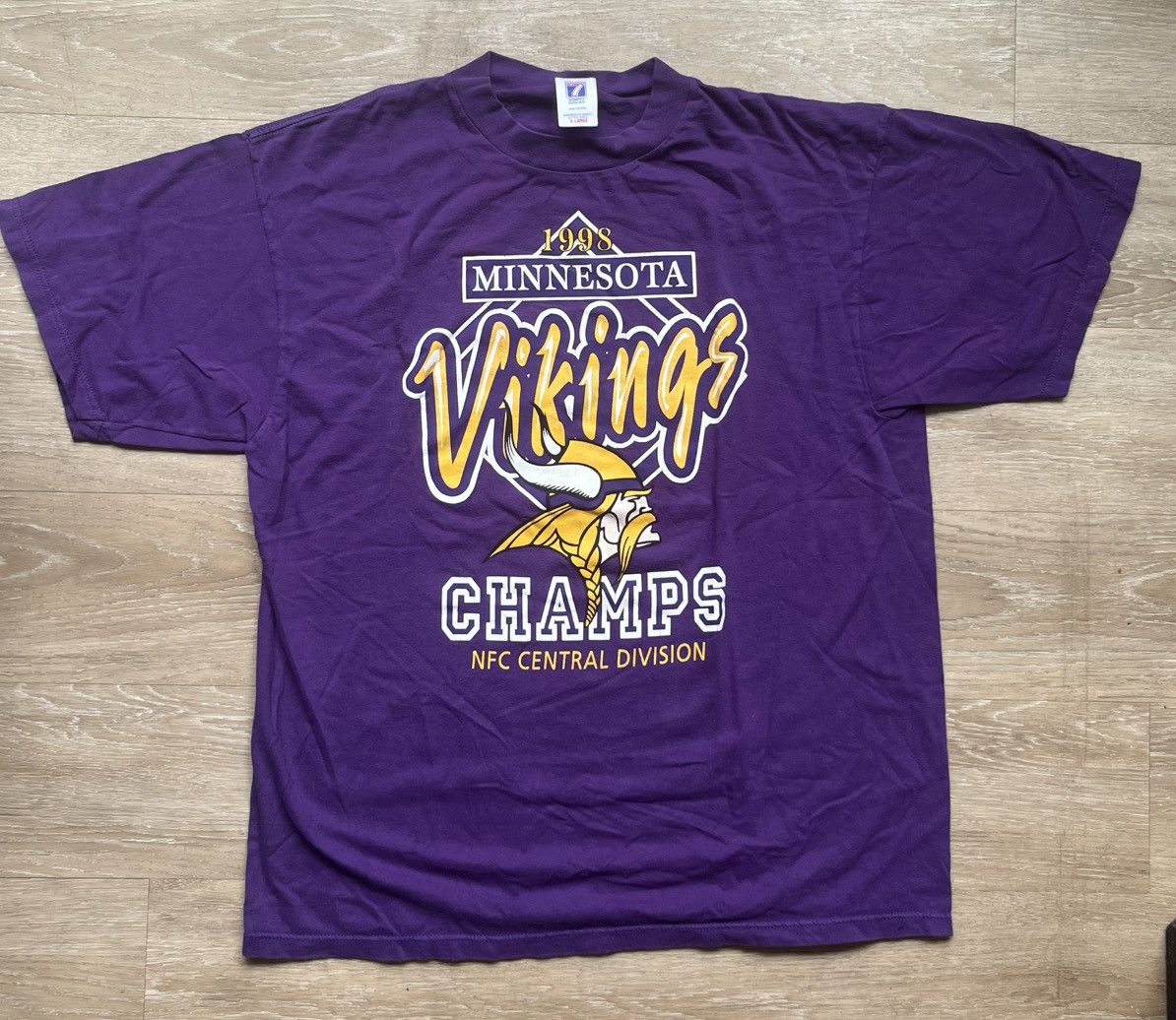 Logo 7 × NFL × Vintage Vintage 1998 Minnesota Vikings NFL Tee Size US XL / EU 56 / 4 - 1 Thumbnail