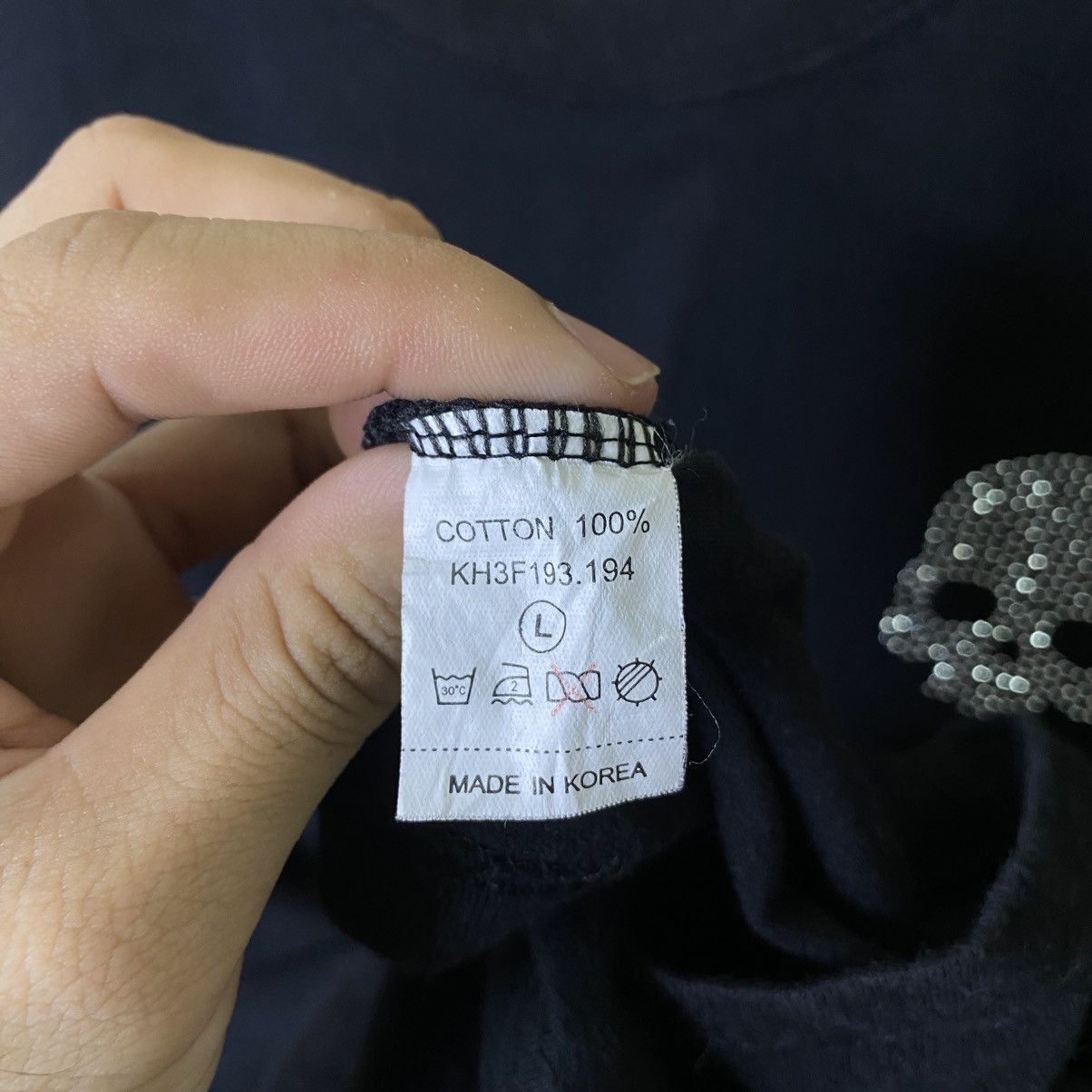 HYDROGEN Swarovski Skulls Seditonaries Cyber Gothic Punk Grunge LGB Size US S / EU 44-46 / 1 - 6 Thumbnail