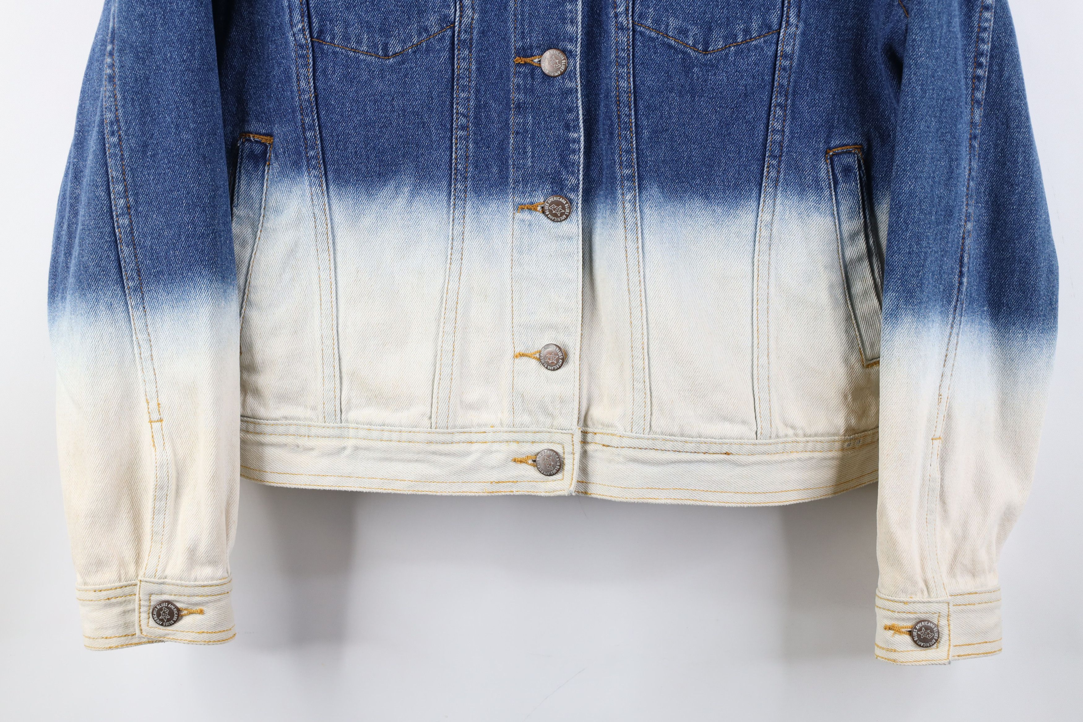Vintage Vintage 90s Y2K Streetwear Babydoll Denim Trucker Jacket Size M / US 6-8 / IT 42-44 - 3 Thumbnail
