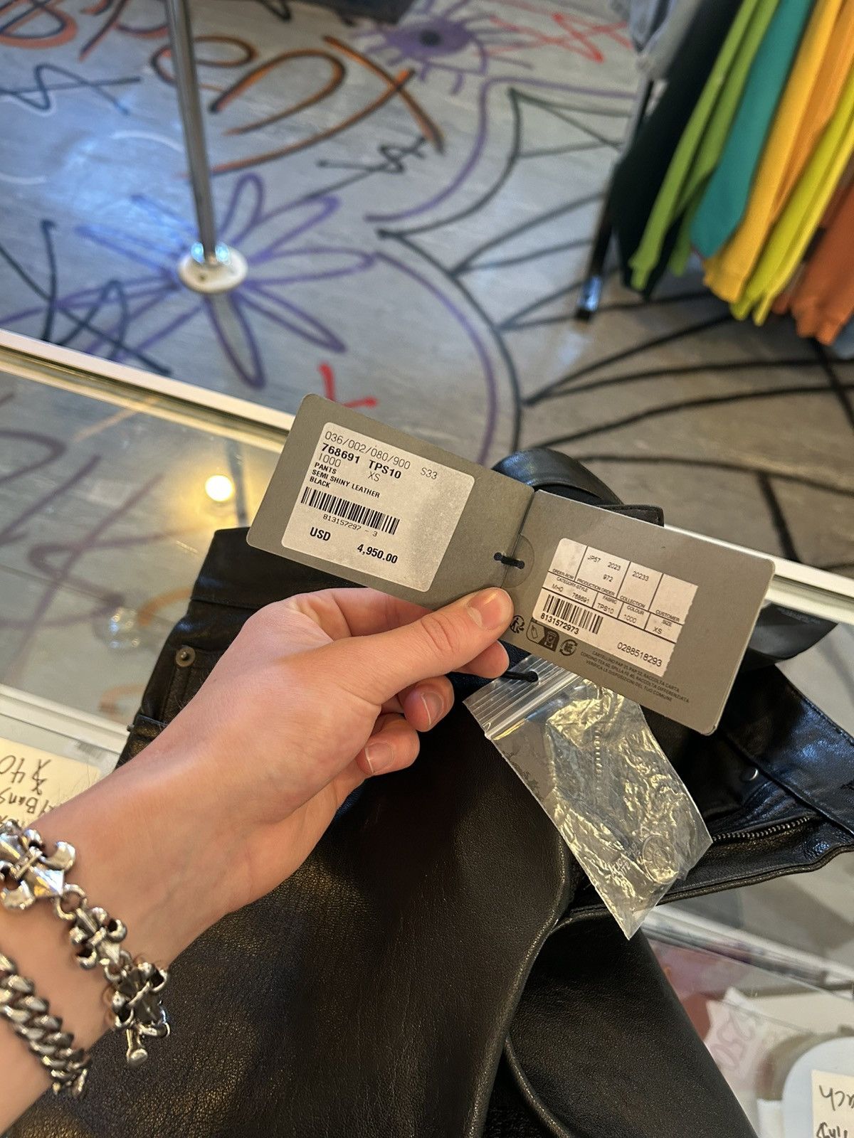 Balenciaga Balenciaga Flared leather pants Size US 29 - 9 Thumbnail