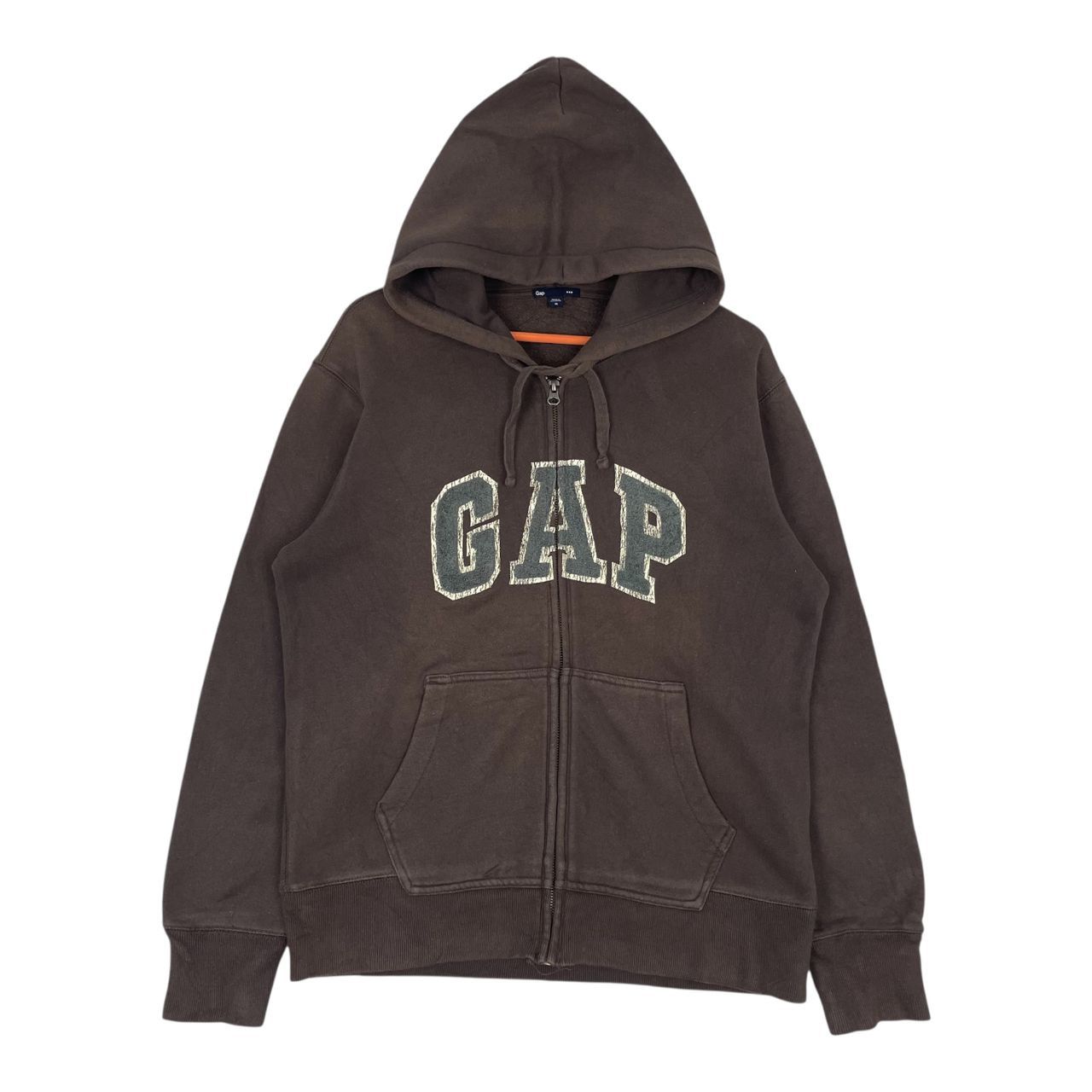 Gap Vintage Gap Big Embroided Logo Fullzipper Hoodie Size US M / EU 48-50 / 2 - 1 Thumbnail